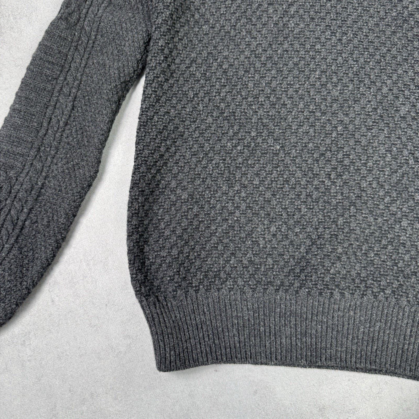 Belstaff Belstaff Men Wool Sweater Grey Size L Large Knit Size US L / EU 52-54 / 3 - 6 Thumbnail
