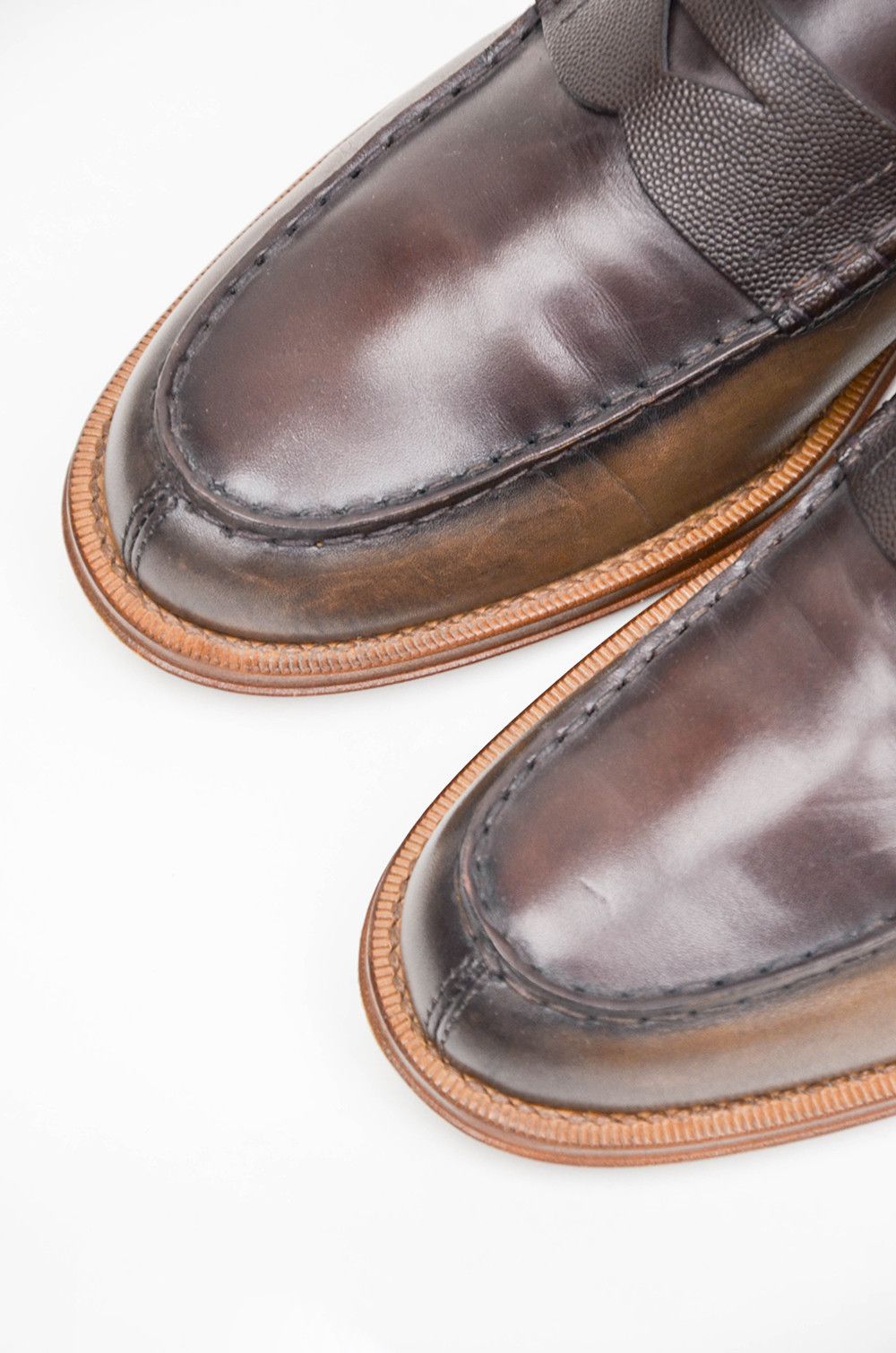 Tod's TOD’S Men’s Brown Leather Penny Loafers – Size 7 Size US 7 / EU 40 - 8 Thumbnail