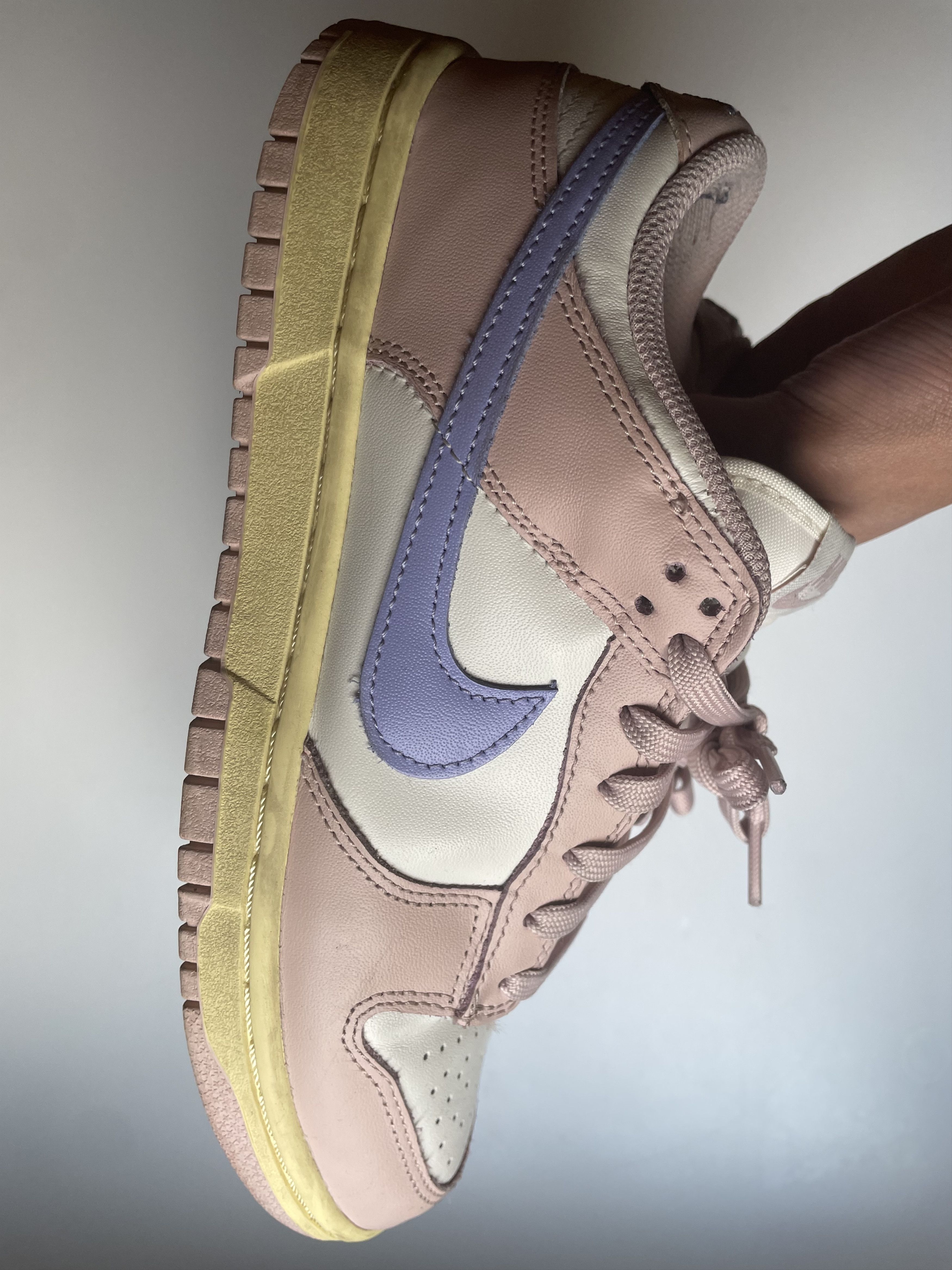 Jordan Brand WMNS Dunk Low Pink Oxford Size US 8.5 / IT 38.5 - 3 Thumbnail