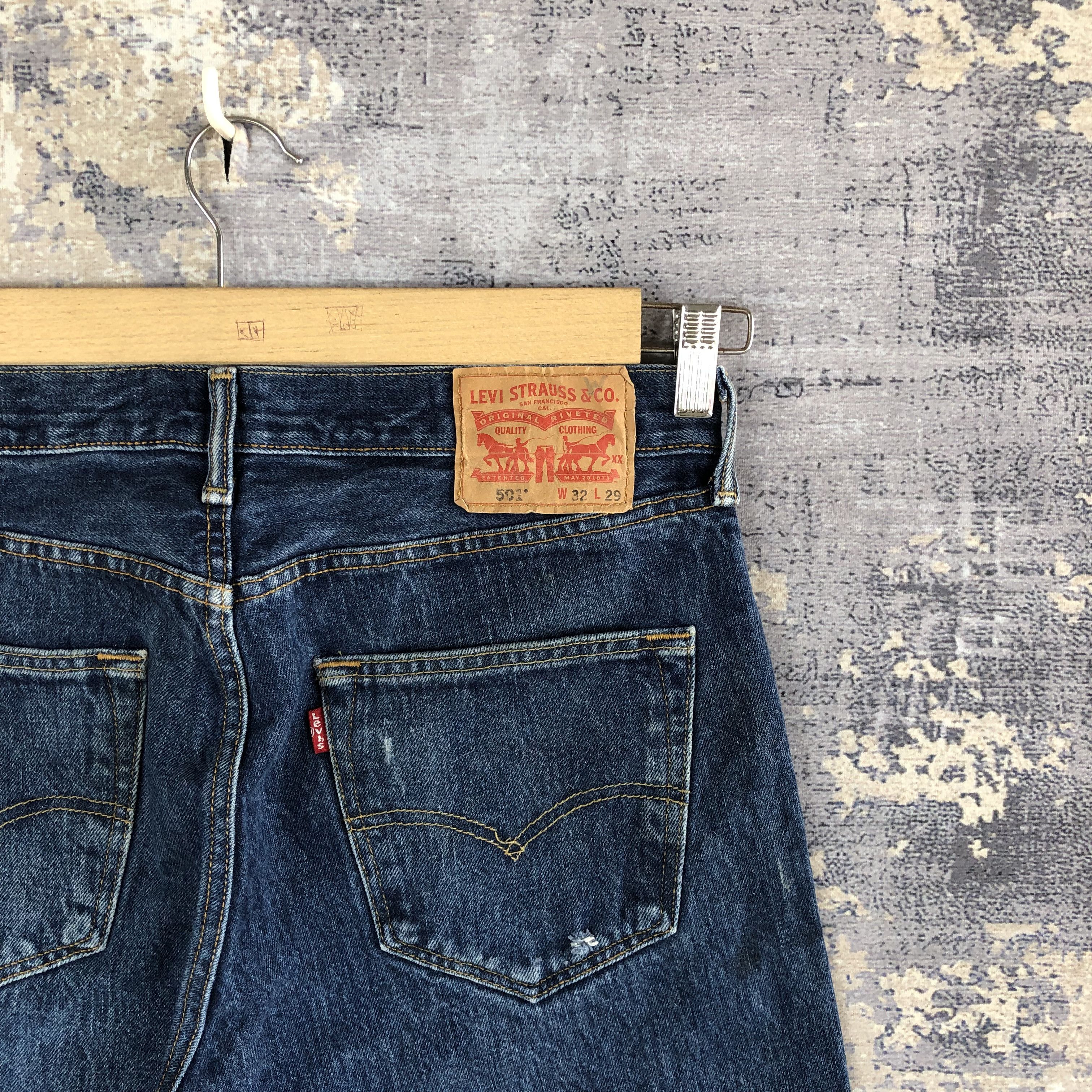Levi's Vintage Levis 501 Jeans Levi's Faded Blue Earth Tone Denim Size US 32 / EU 48 - 5 Thumbnail