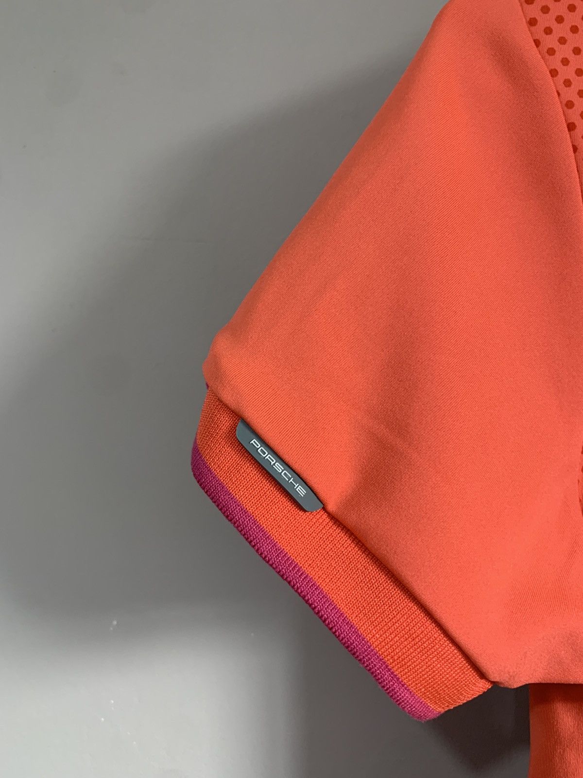 Other Womens Porsche Cycling Shirt Orange Jersey Size S Size S / US 4 / IT 40 - 5 Thumbnail