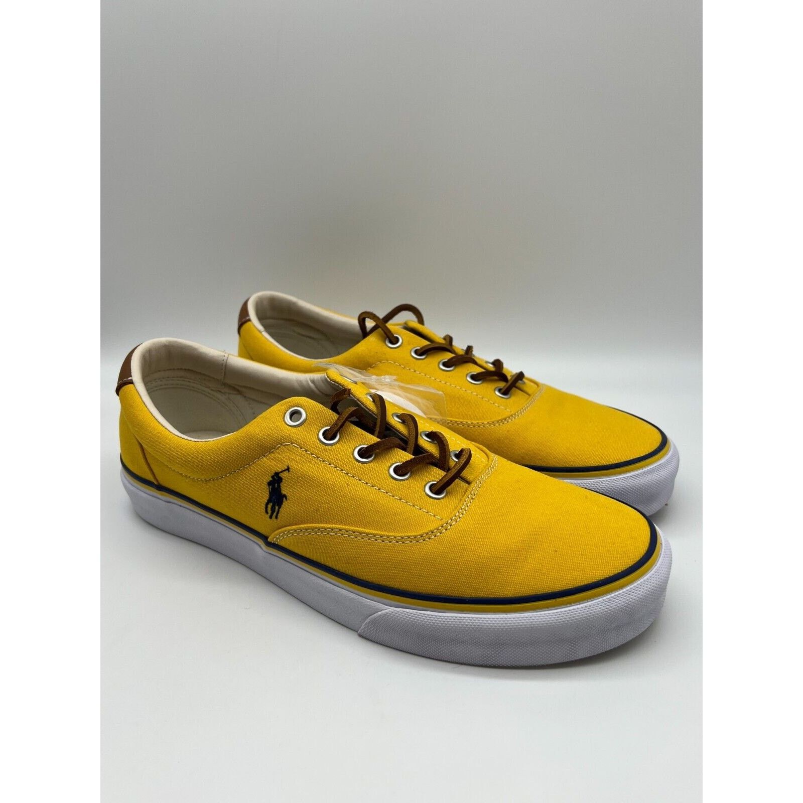 Polo Ralph Lauren Polo Ralph Lauren Men’s Keaton-Pony Canvas Mustard 10.5 Size US 10.5 / IT 40.5 - 5 Thumbnail