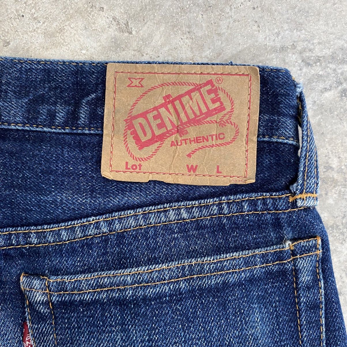 Denime Vintage 90’s Denime Japan Faded Blue Selvedge Jeans Size US 30 / EU 46 - 14 Thumbnail