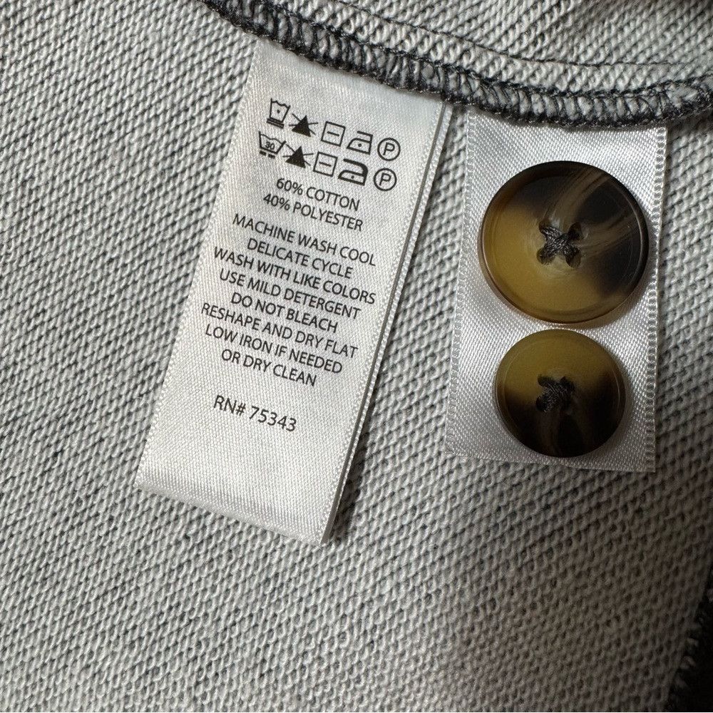 William Rast NWT New William Rast Ponte Knit Cotton Grey Blazer Size XXL Size 54R - 6 Thumbnail