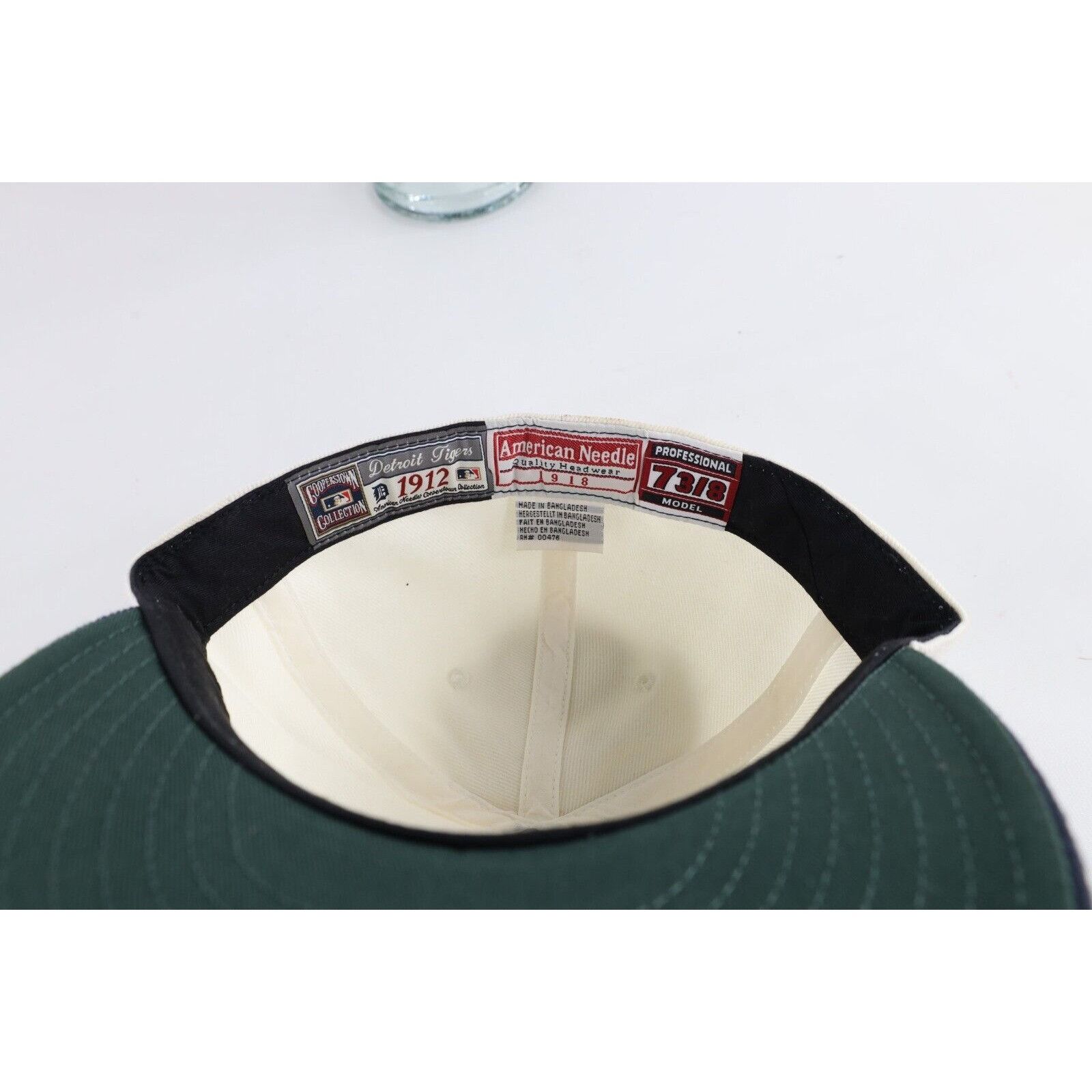 Vintage Vintage 90s Cooperstown 1912 Detroit Tigers Fitted Hat Size ONE SIZE - 9 Thumbnail