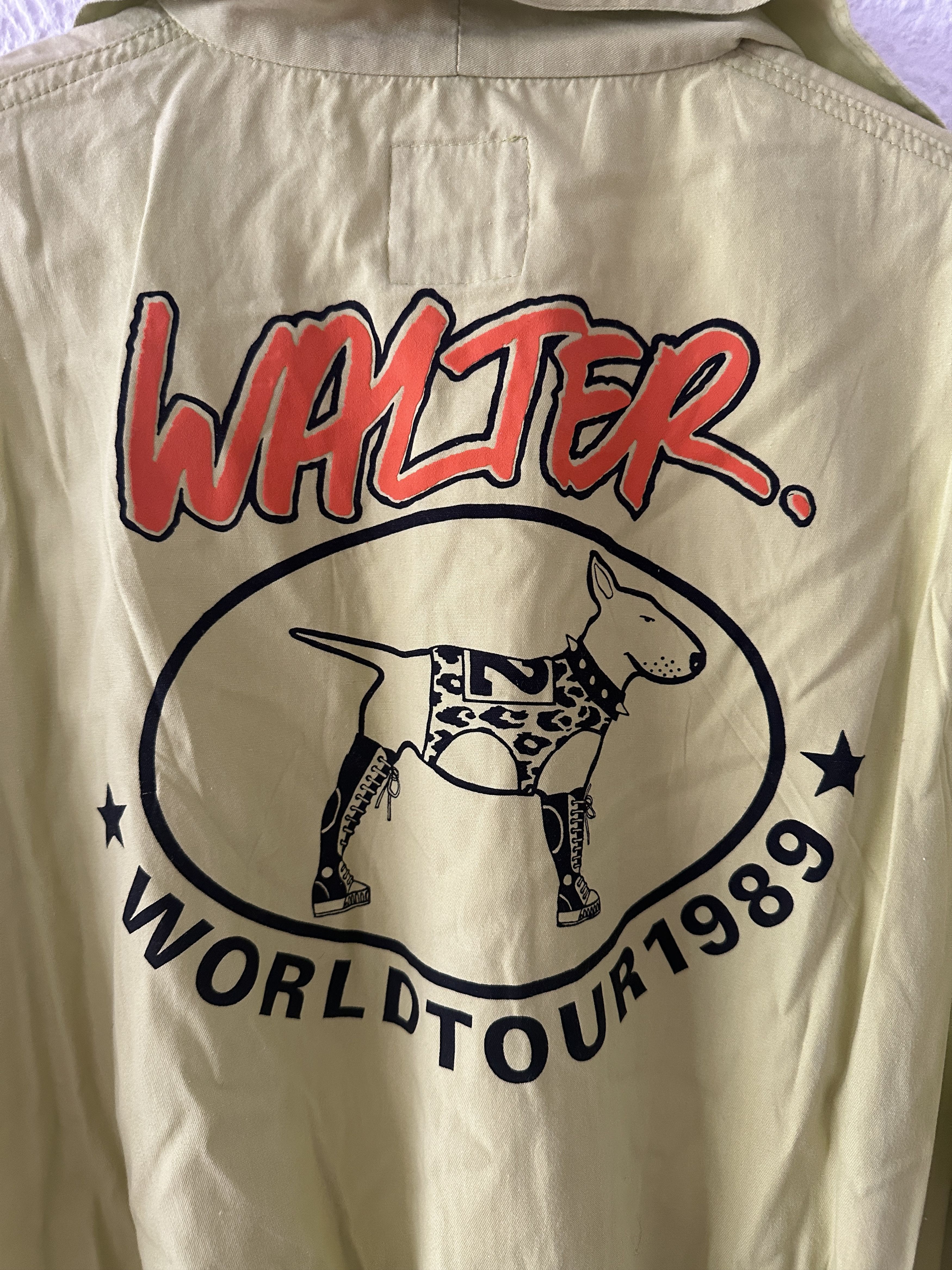 Walter Van Beirendonck 🟡 By Walter Yellow Jumpsuit — “World Tour 1989” — Archive Size US 34 / EU 50 - 6 Thumbnail