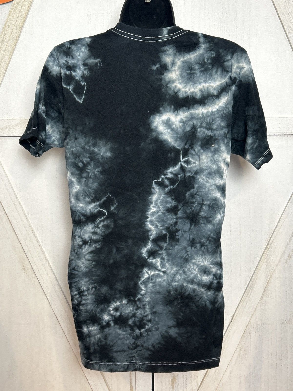Other Fall Out Boy Women’s Small Tie-Dye Band T-Shirt Black Gray Size S / US 4 / IT 40 - 3 Thumbnail