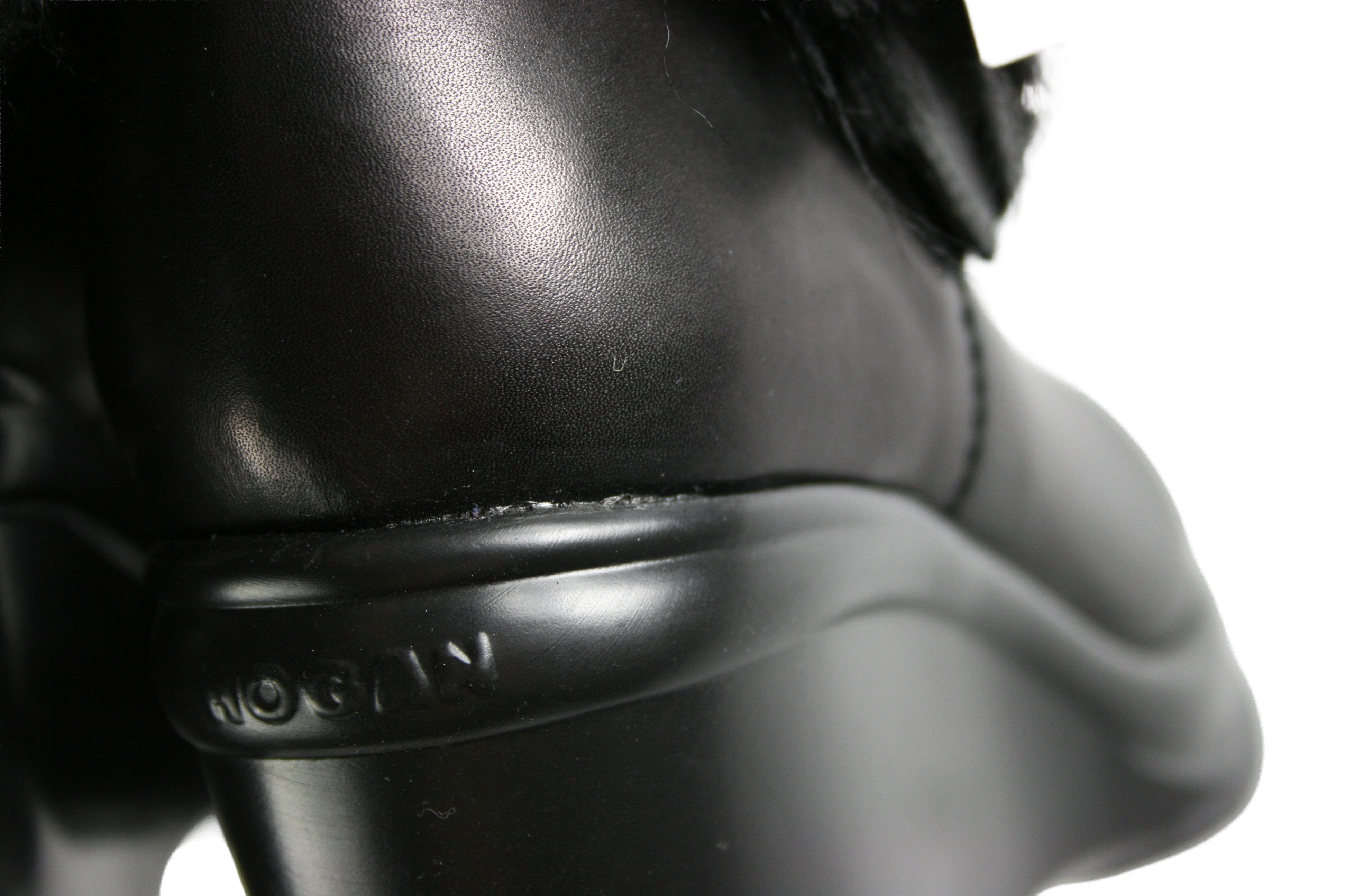 Hogan Y2K Wedge Fur Straps Boots Size US 9 / IT 39 - 7 Thumbnail