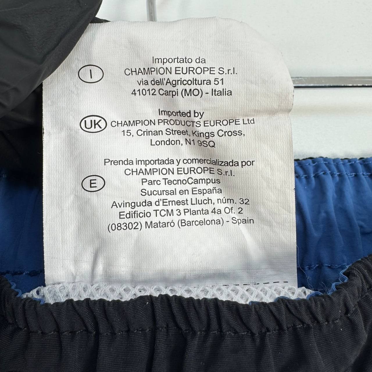Champion Champion Swim Shorts Navy Blue Logo Mens Size M Size US 34 / EU 50 - 5 Thumbnail