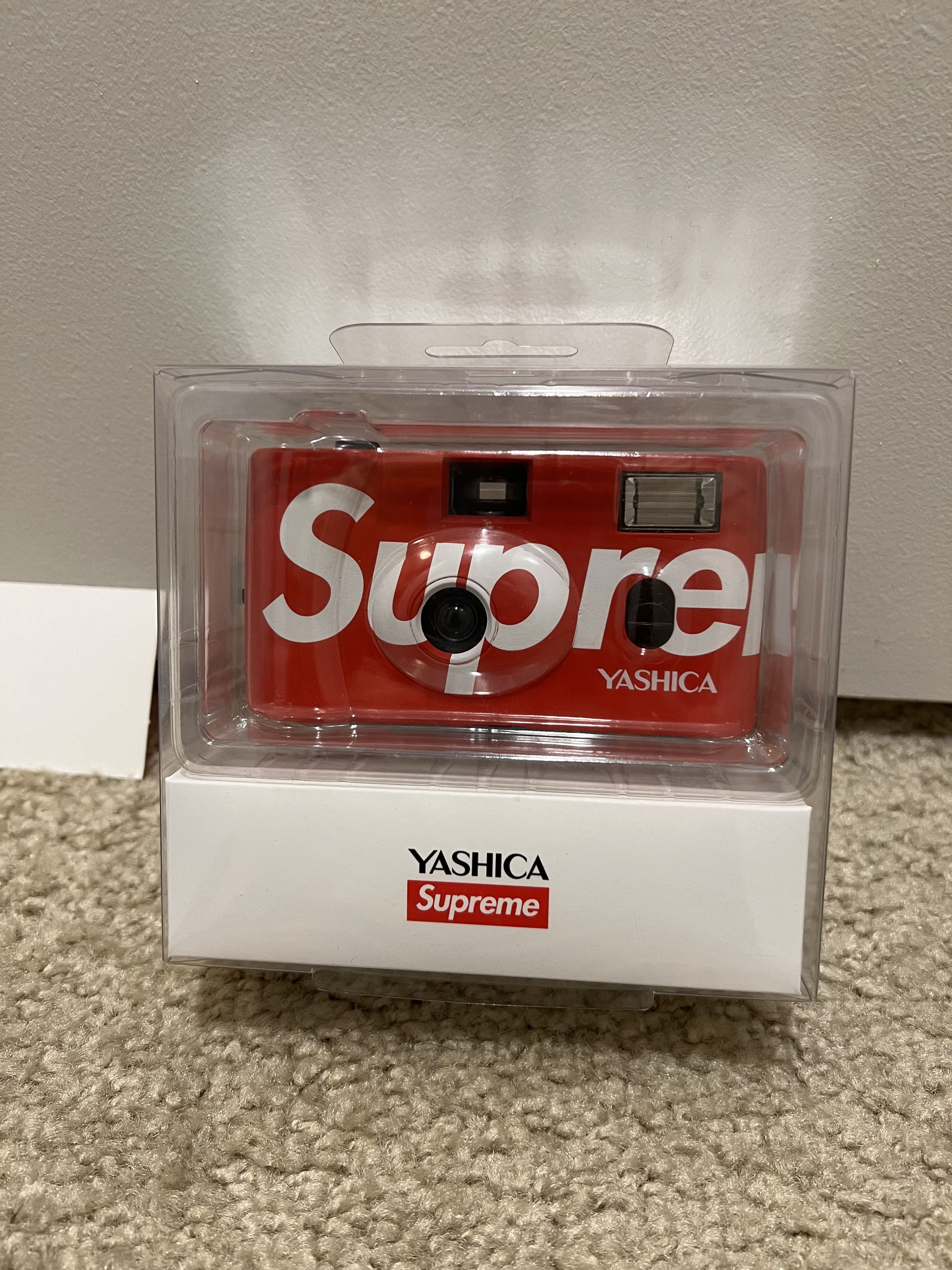 image of Supreme Yashica Mf-1 Camera in Red, Men's