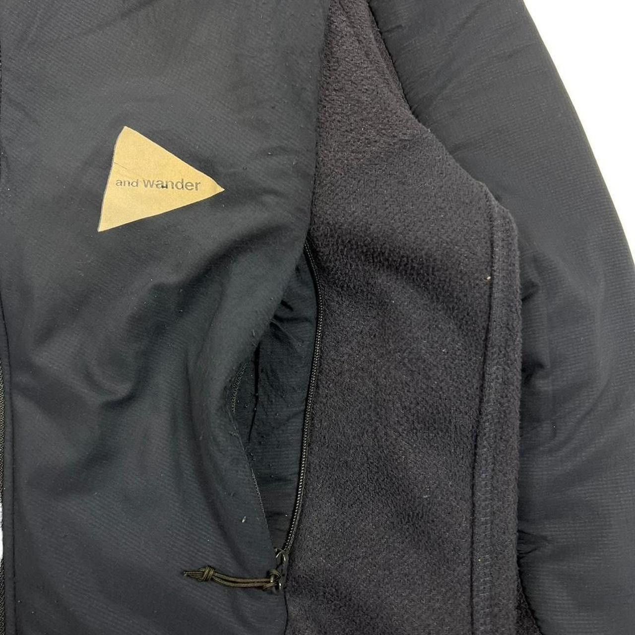 And Wander And Wander Navy Hooded Fleece Jacket - size 1 (extra small) Size US XS / EU 42 / 0 - 5 Thumbnail