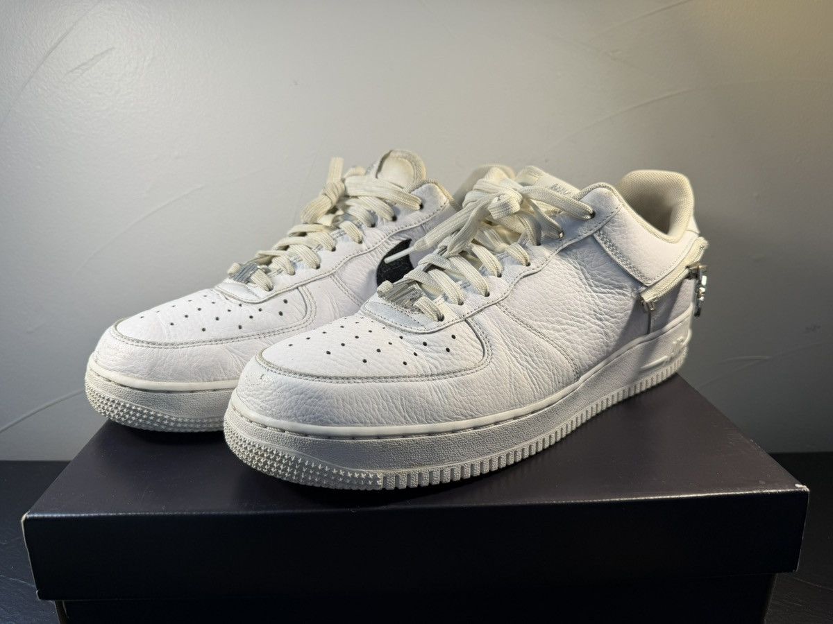 Nike NIKE AIR FORCE 1 ‘07 PRM ZIPPER WHITE Size US 11.5 / EU 44-45 - 1 Thumbnail