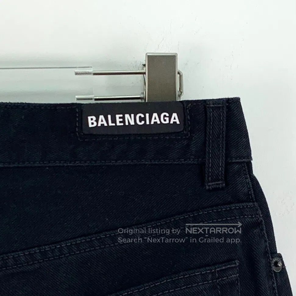 Balenciaga Balenciaga size L Black cotton casual denim long pants| Size US 27 - 5 Thumbnail