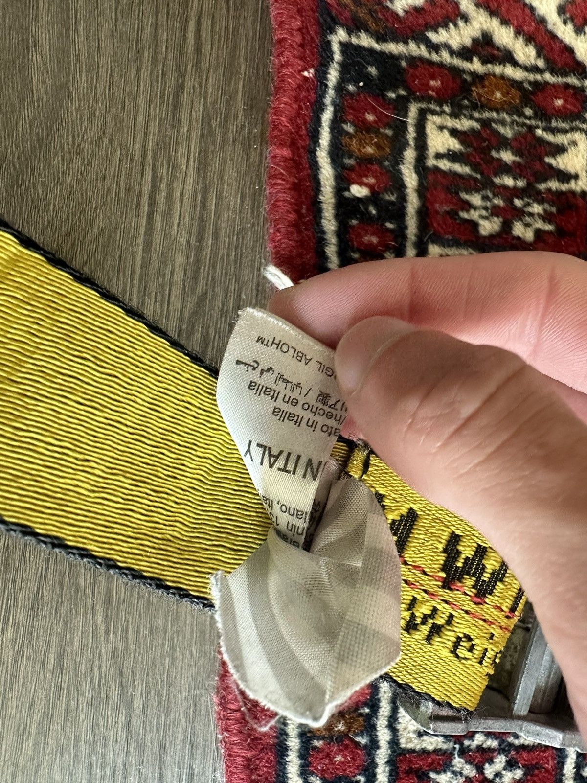 Off-White Off White OG Tape Belt Size ONE SIZE - 11 Thumbnail