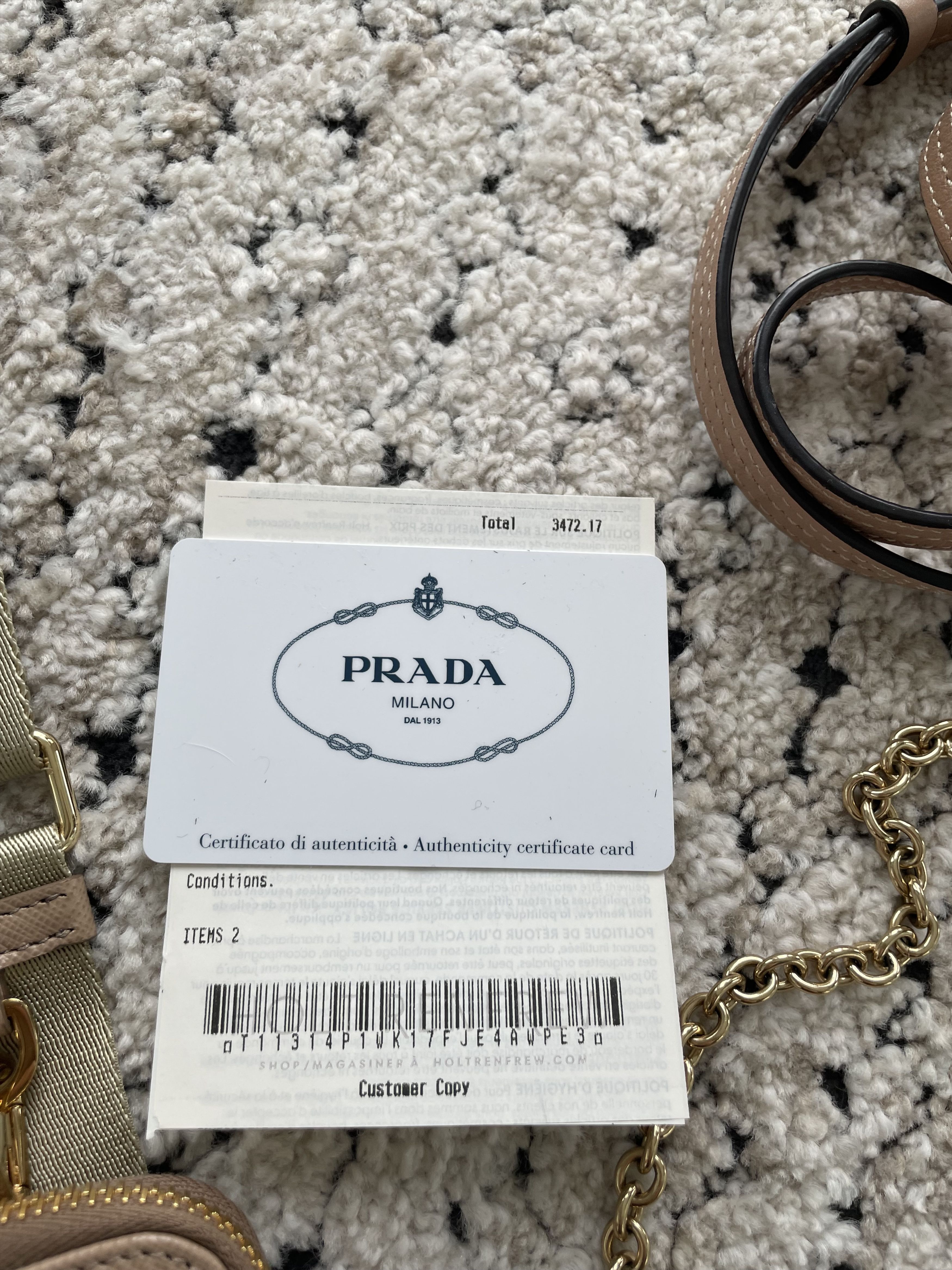 Prada Prada Re-Edition 2005 Saffiano leather bag Size ONE SIZE - 11 Thumbnail