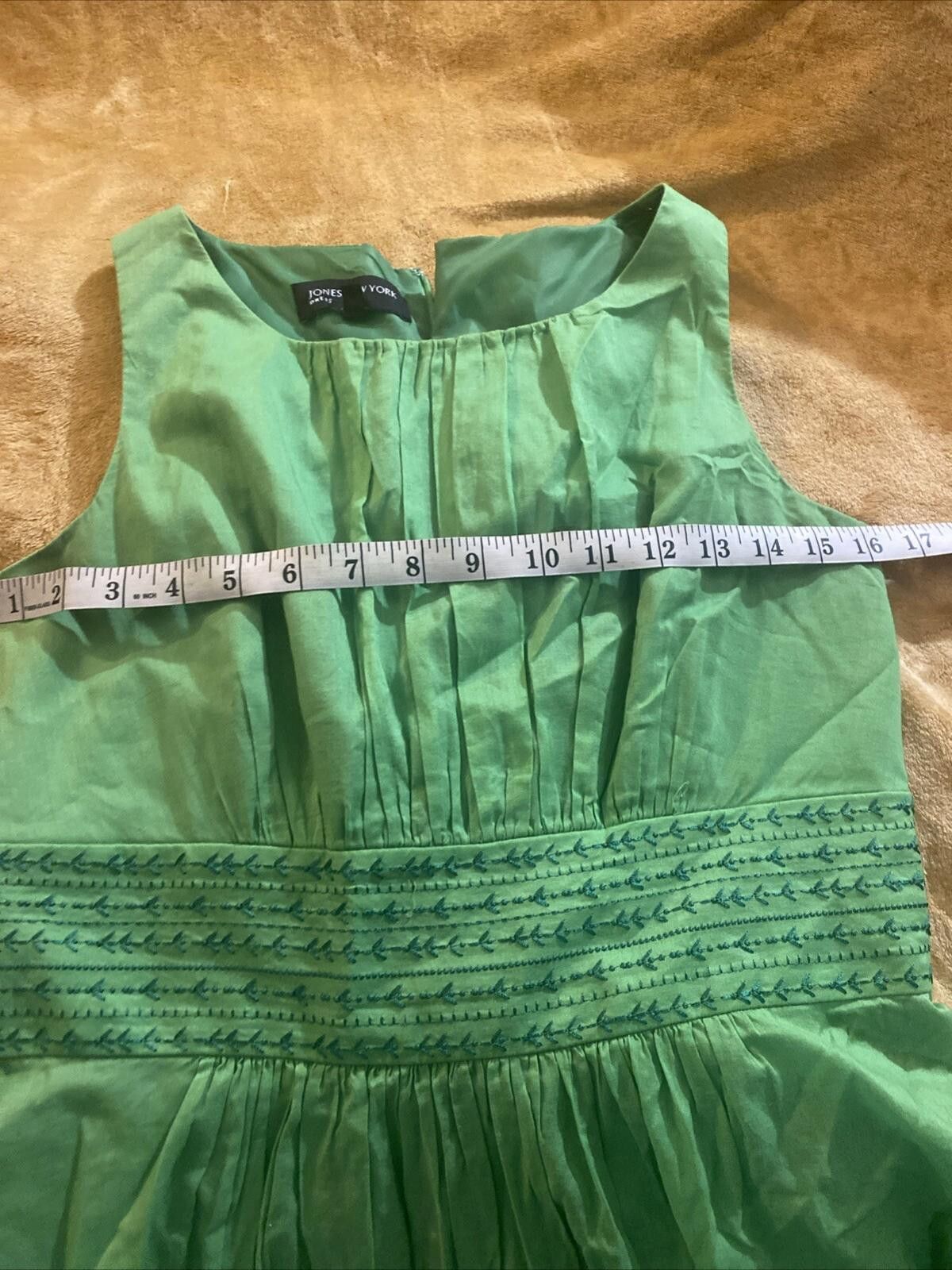 Jones New York Jones New York Midi Fit Flare Dress 8 Boho Simple Classy Size M / US 6-8 / IT 42-44 - 6 Thumbnail