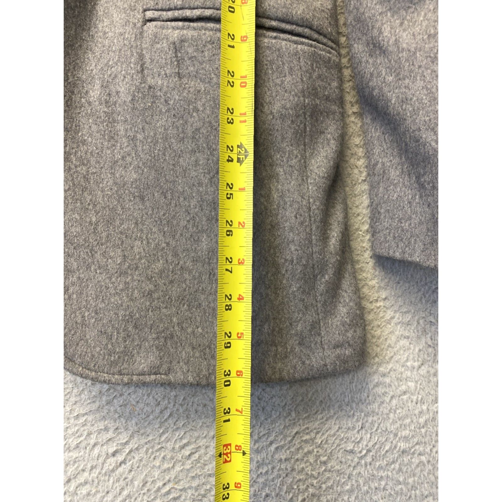Vintage VINTAGE Harris Tweed Sheplers Western Blazer Jacket Sz 40R Gray 70s Mens Size 40R - 6 Thumbnail