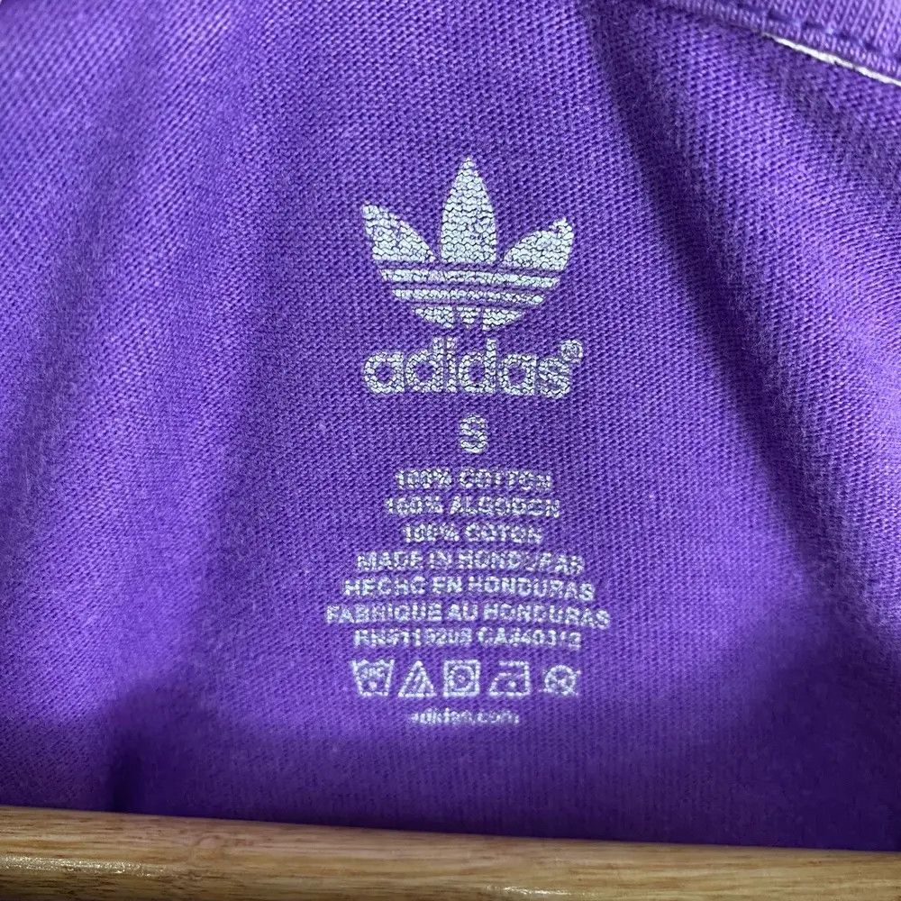 Adidas Vintage 00's ADIDAS LA LAKERS Nba Graphic Faded Tee Shirt Size US S / EU 44-46 / 1 - 5 Thumbnail