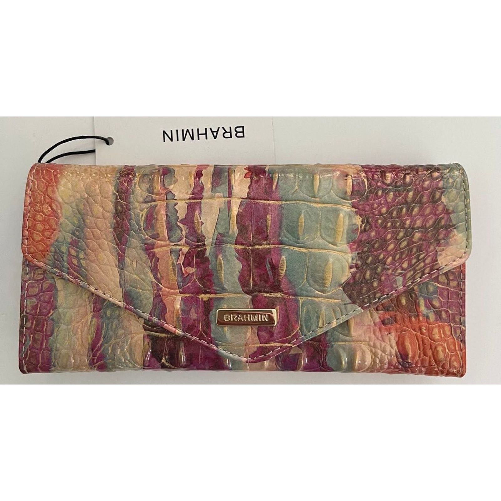BRAHMIN Brahmin Melbourne VERONICA Trifold Wallet DESTINY B000520 Size ONE SIZE - 1 Thumbnail