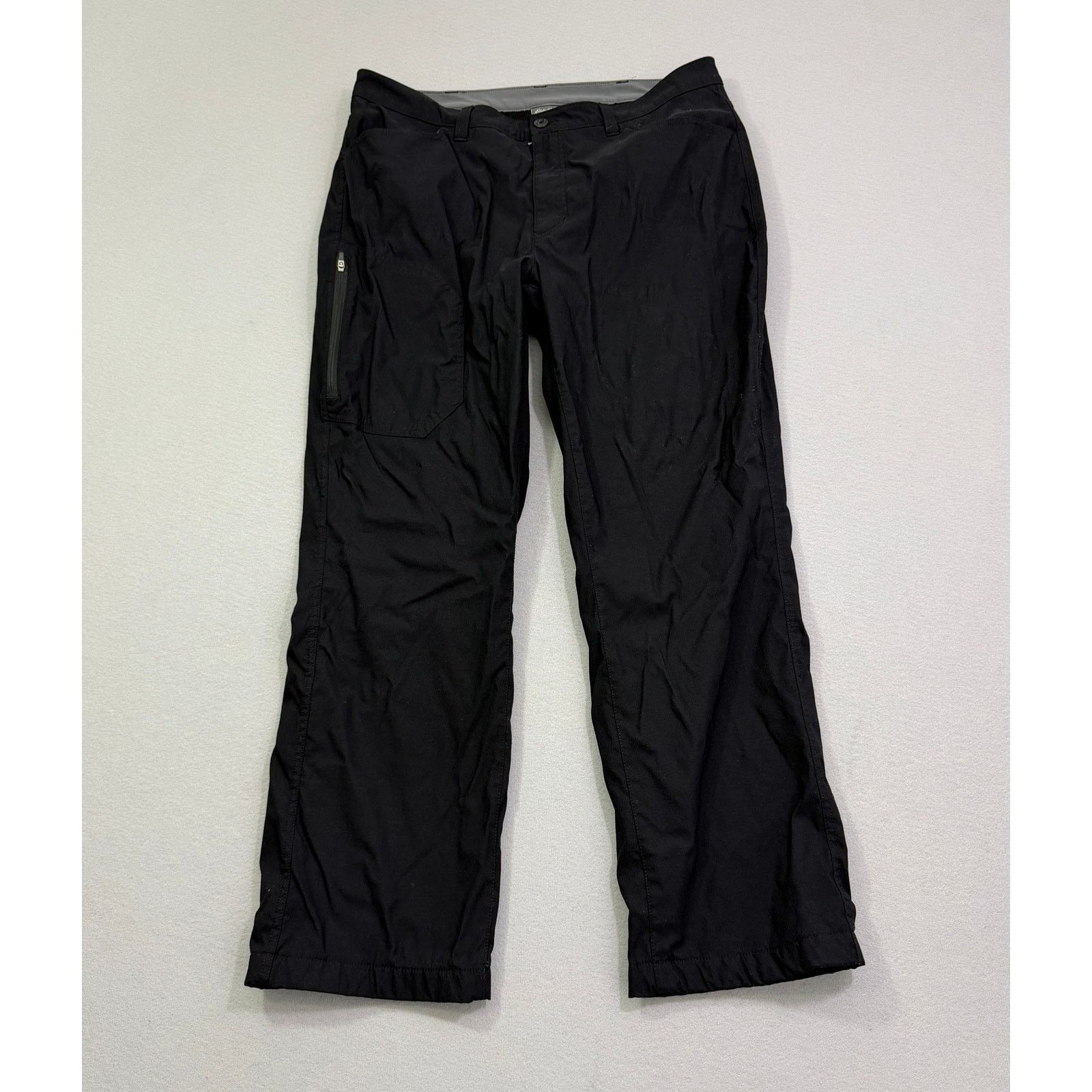 Eddie Bauer Eddie Bauer Fleece Lined Tech Pants Men's 36x30 Black Size US 36 / EU 52 - 1 Thumbnail
