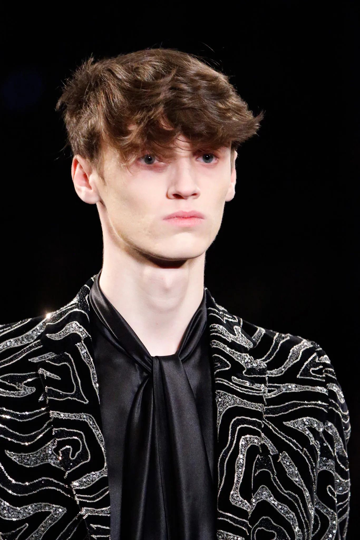 Saint Laurent Paris FW15 Runway Zebra Sequin Embellished Blazer Size US S / EU 44-46 / 1 - 4 Thumbnail