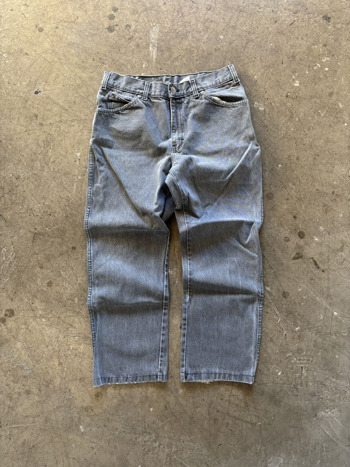 Wrangler Y2k Wrangler Grey Denim Size US 36 / EU 52 - 1 Thumbnail