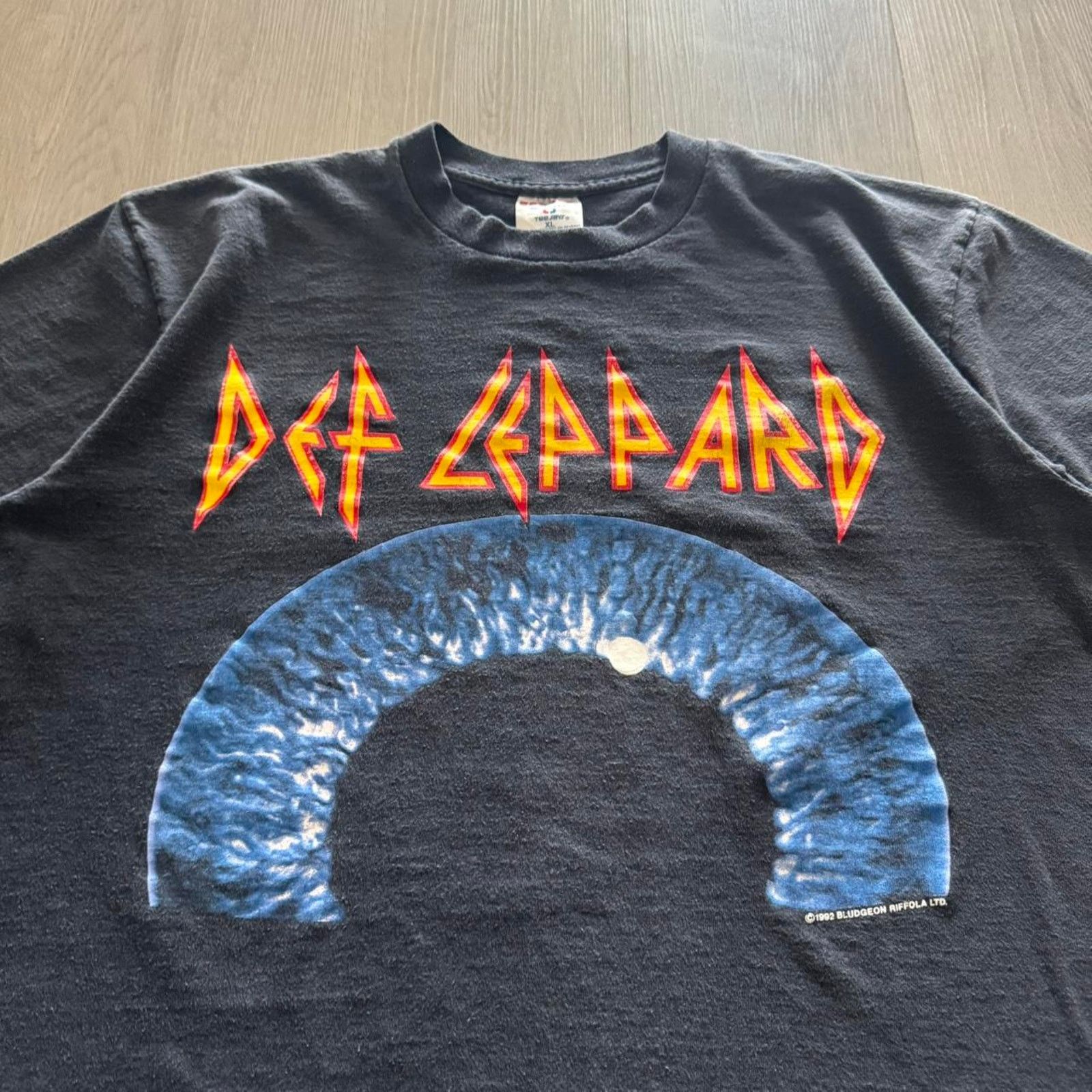 TEE JAYS Vintage 1992 Def Leppard Adrenalize T-shirt Size Large Size US L / EU 52-54 / 3 - 2 Thumbnail
