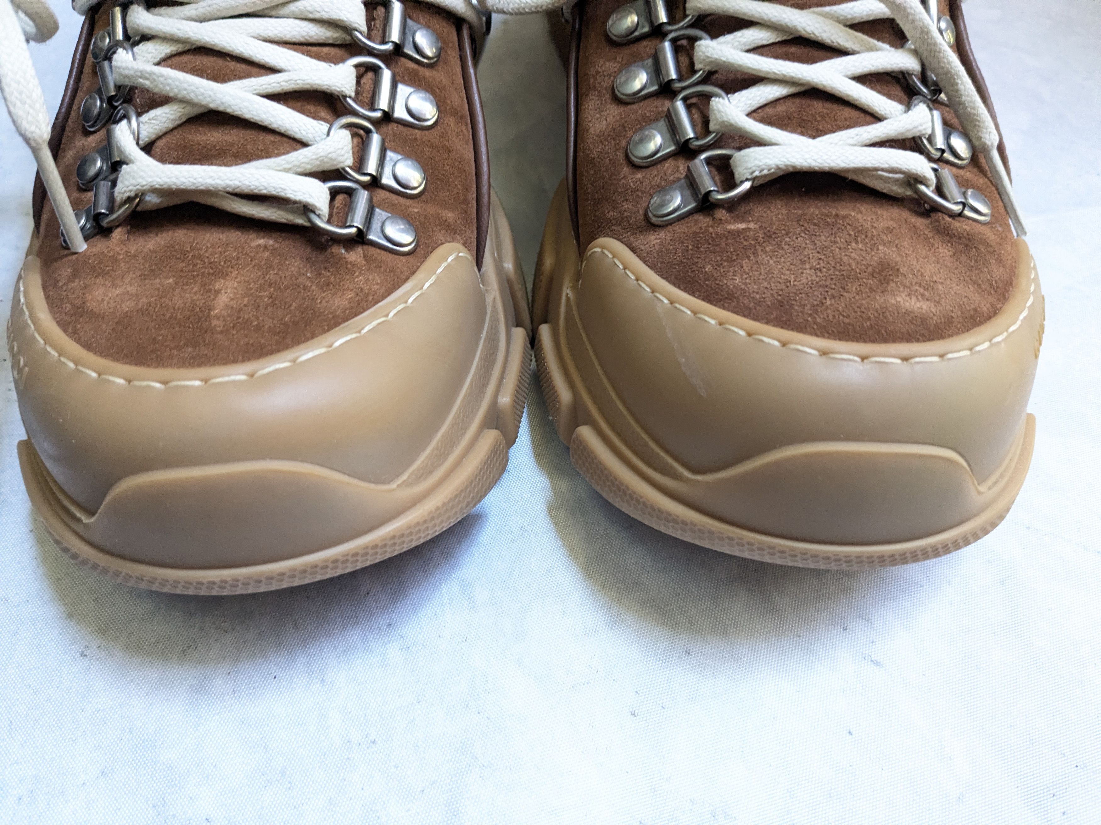Gucci Gucci Flashtrek Sneakers Brown Monogram Logo GG 9.5 Size US 9.5 / EU 42-43 - 2 Thumbnail