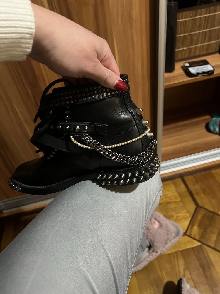 Saint Laurent Paris Saint Laurent Leather Boots Size US 8 / IT 38 - 6 Thumbnail