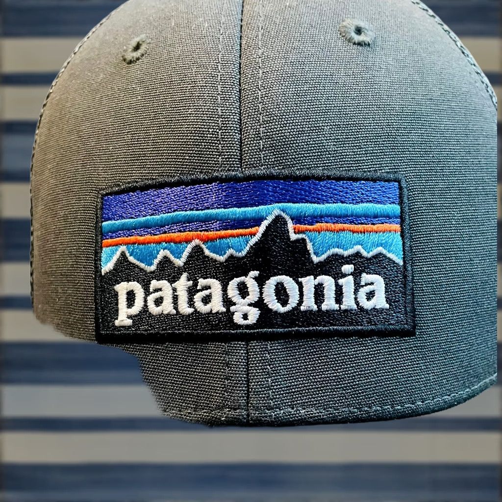 Patagonia Patagonia P-6 Trucker Baseball Hat Cap Tenapede Grey Men’s Adjustable Snapback Baseball Cap Mens Casual Travel Workwear Classic Size ONE SIZE - 1 Thumbnail