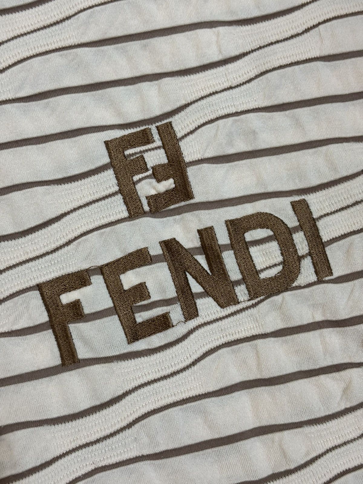 Fendi FENDI Big Logo Long-Sleeve T-Shirt Size US S / EU 44-46 / 1 - 4 Thumbnail