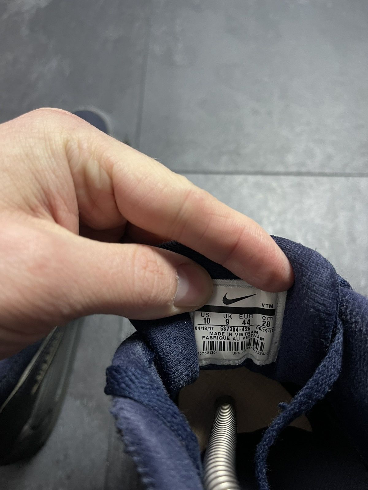 Nike × Streetwear × Vintage Vintage Nike air max 90 essential obsidian Size US 10 / EU 43 - 16 Thumbnail