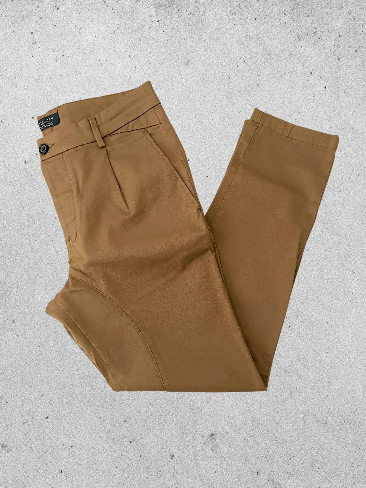 Zara Zara Pleated Taper Pants Size US 31 - 6 Thumbnail