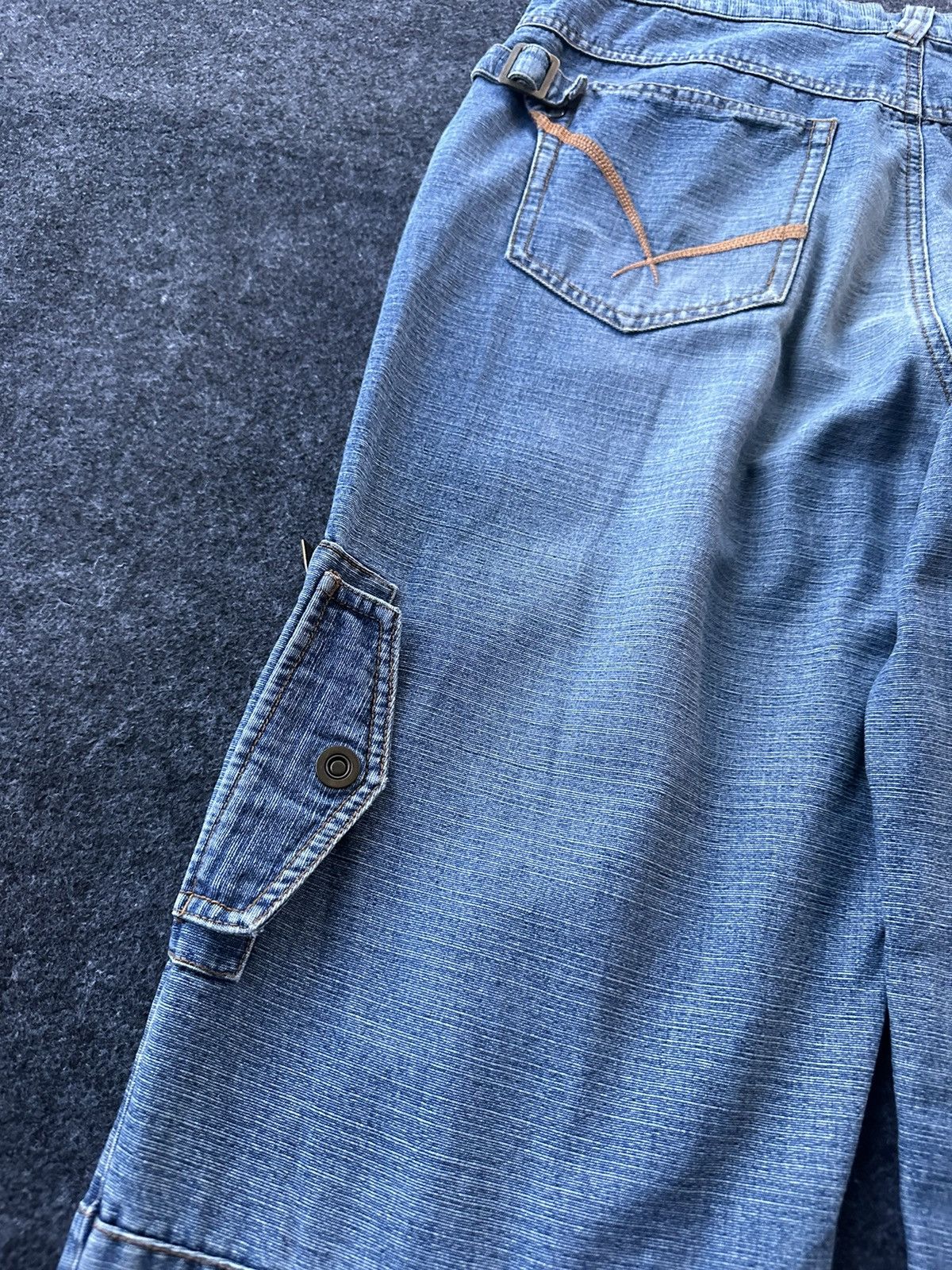 Dogtown × JNCO × Vintage Vintage Kissmark Baggy Loose Denim D233 Size US 34 / EU 50 - 11 Thumbnail