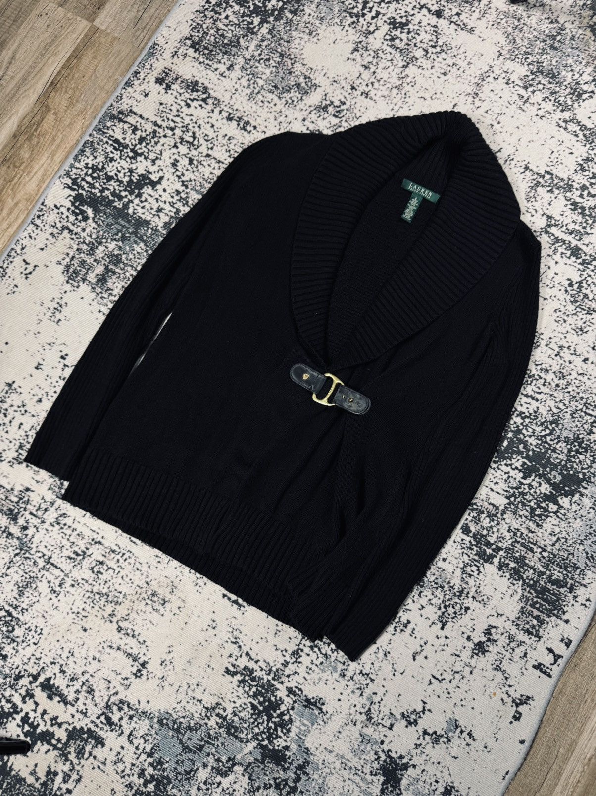 Ralph Lauren Black Label Ralph Lauren Black Hand Knit Sweater Womens S Size US S / EU 44-46 / 1 - 2 Thumbnail