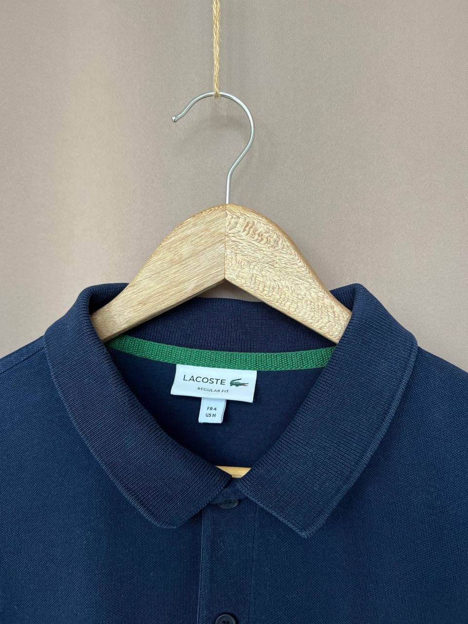 Lacoste Lacoste Ribbon Striped Regular Fit Pique Polo Shirt Mens M Size US M / EU 48-50 / 2 - 12 Thumbnail