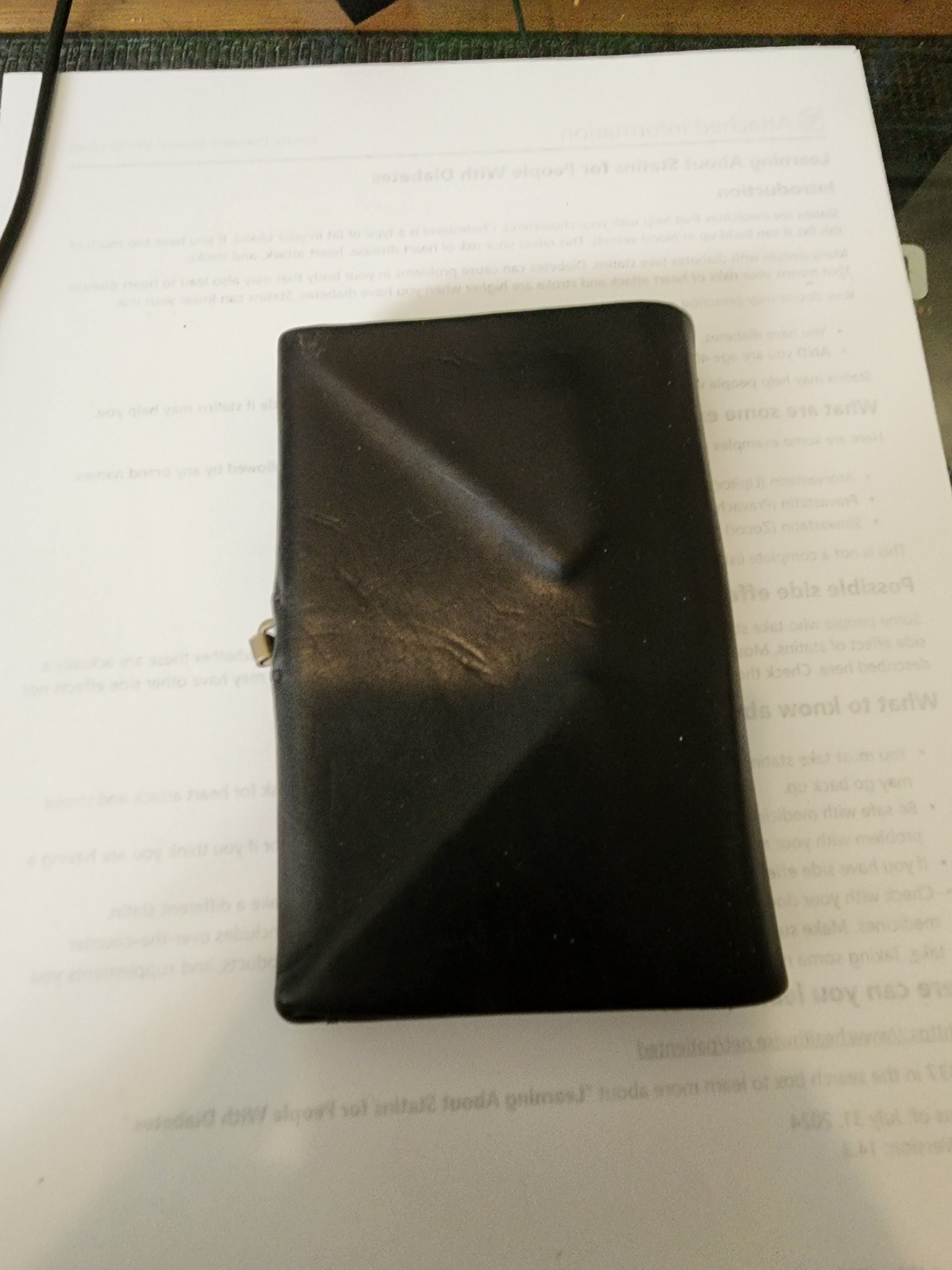 Ma+ M.A+ Origami Calf Leather Medium Wallet Excellent Condition Size ONE SIZE - 1 Thumbnail