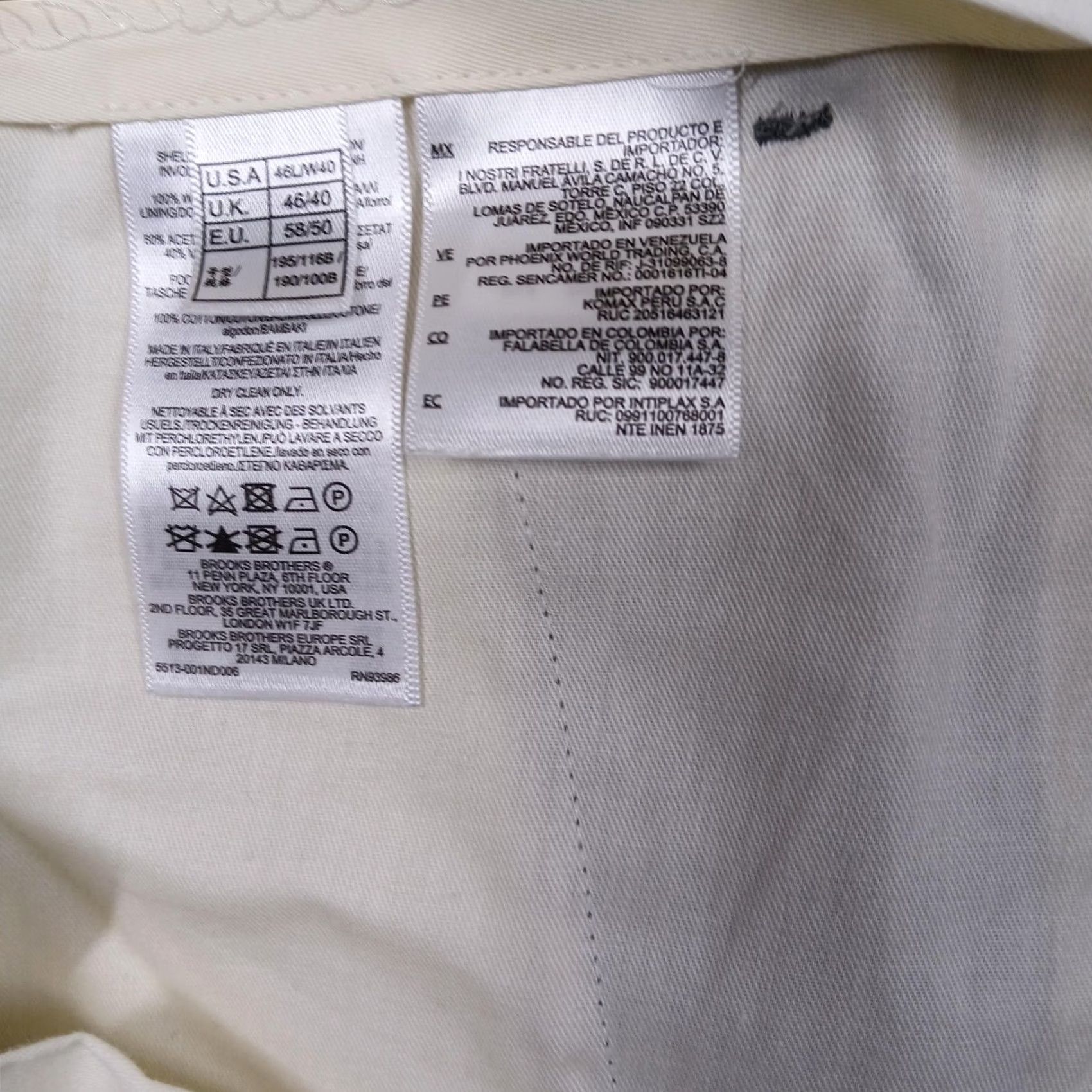 Brooks Brothers Brooks Brothers 1818 Pants Mens 40x30 Wool Dress Made Italy Classic Gray Traditional Size US 40 / EU 56 - 4 Thumbnail