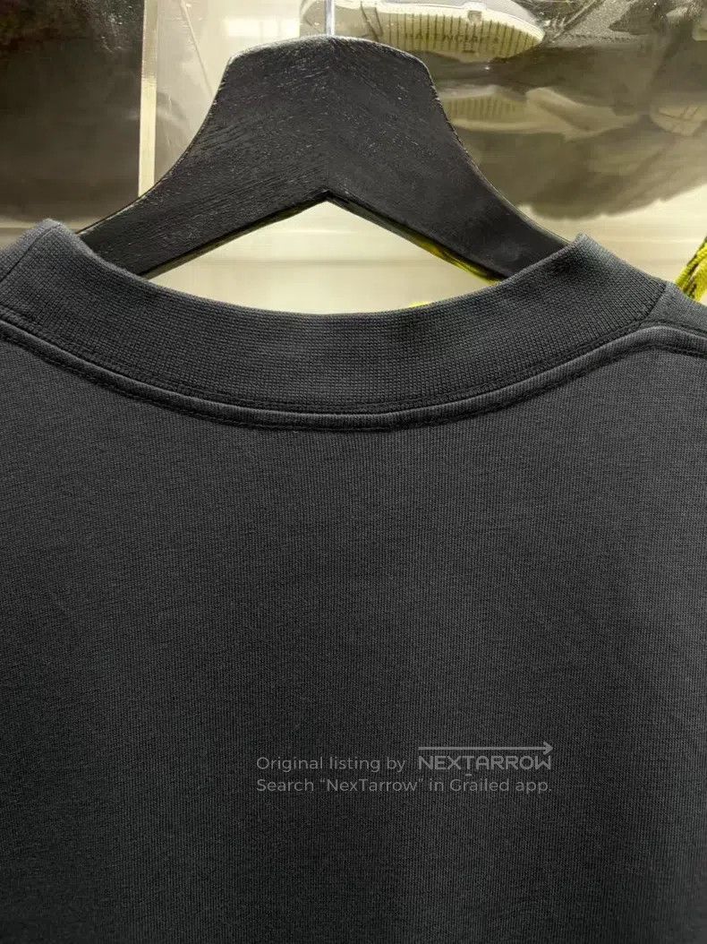 Balenciaga Balenciaga Water-washed black cracked pattern printed logo Size US S / EU 44-46 / 1 - 5 Thumbnail