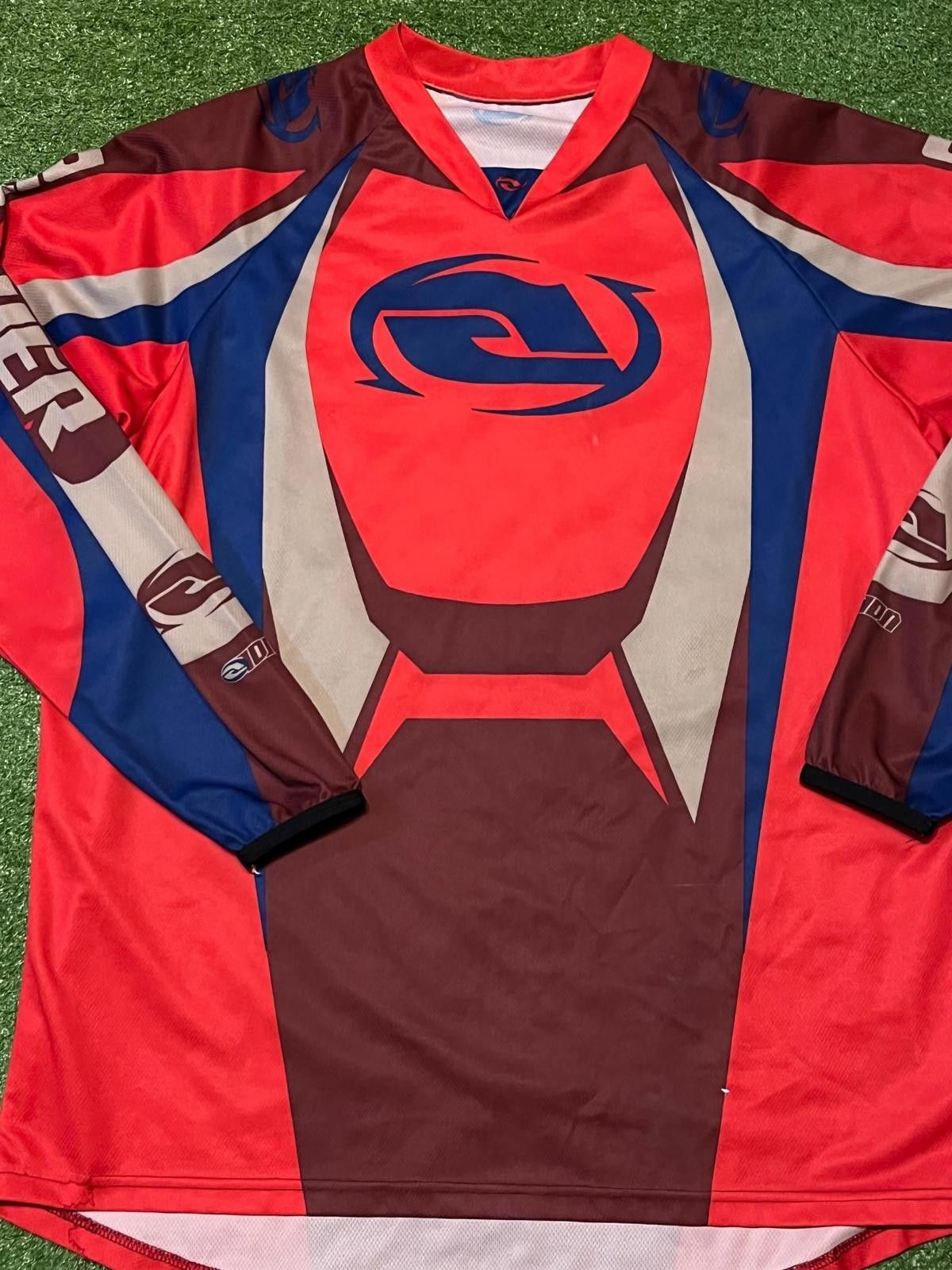 Other Answer Racing Motocross Jersey Red Blue Brown Long Sleeve Size ONE SIZE - 3 Thumbnail