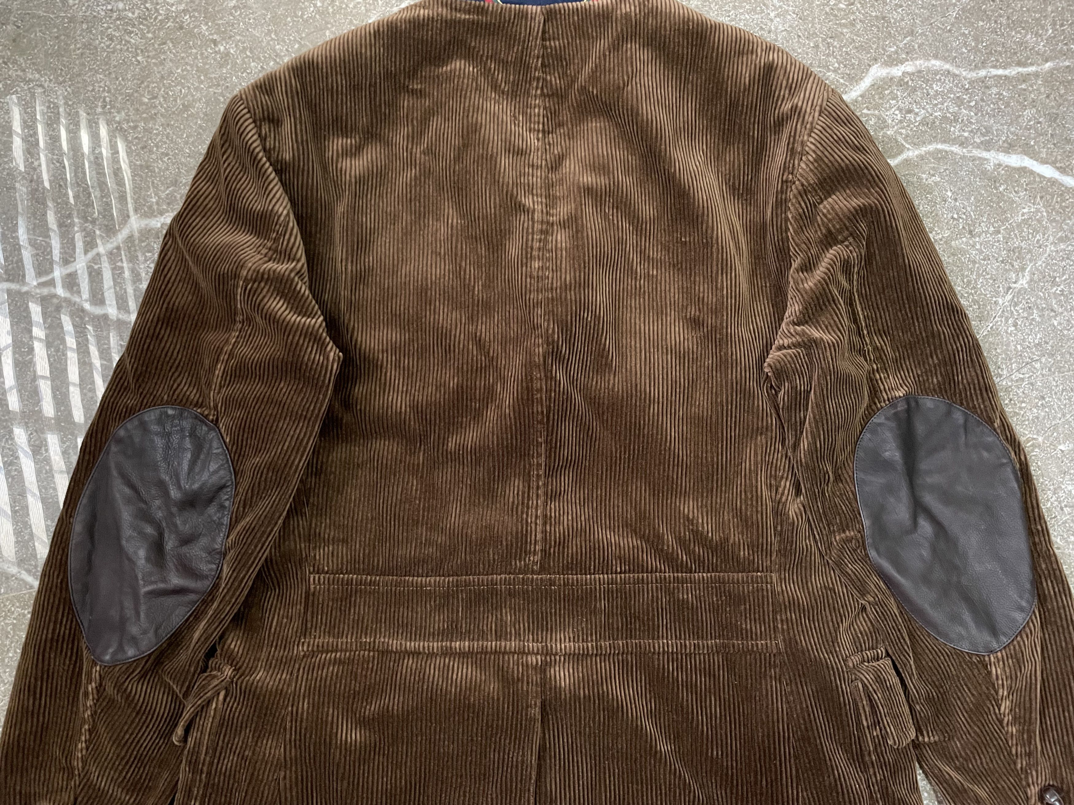 Polo Ralph Lauren × Ralph Lauren × Vintage Vintage Ralph Lauren Corduroy Blazer Jacket Size 38R - 6 Thumbnail