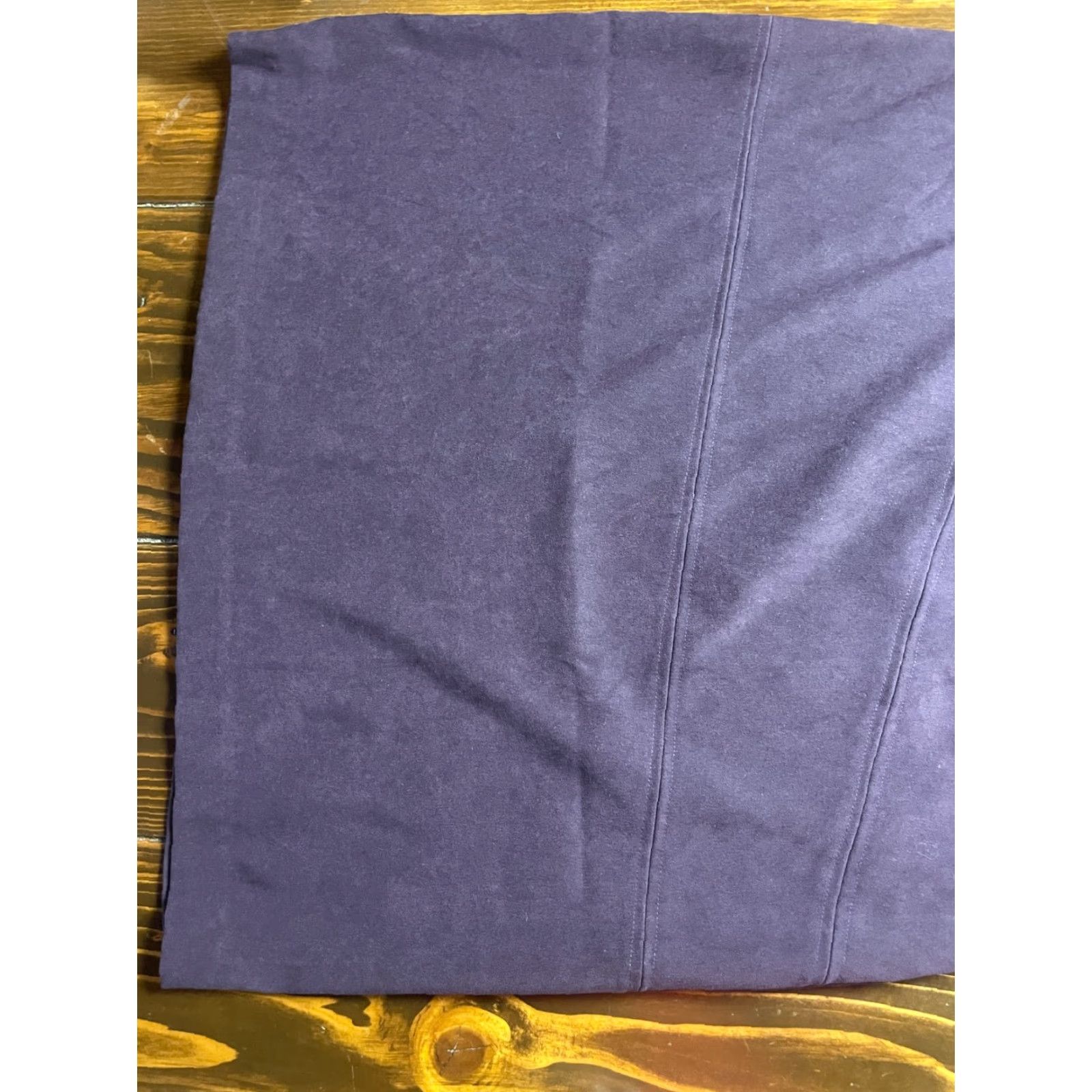 Vintage Sag Harbor Dress Women’s XL Purple Below the Knee 40" Length Knee Length Round Neck Zip Sheath Solid Vintage? No Size XL / US 12-14 / IT 48-50 - 4 Thumbnail