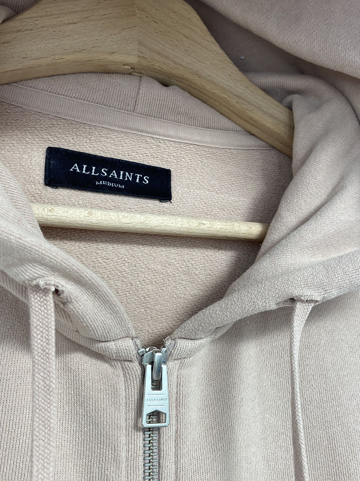 Allsaints Allsaints Zip Hoodie Vintage Y2k Style Size US M / EU 48-50 / 2 - 4 Thumbnail