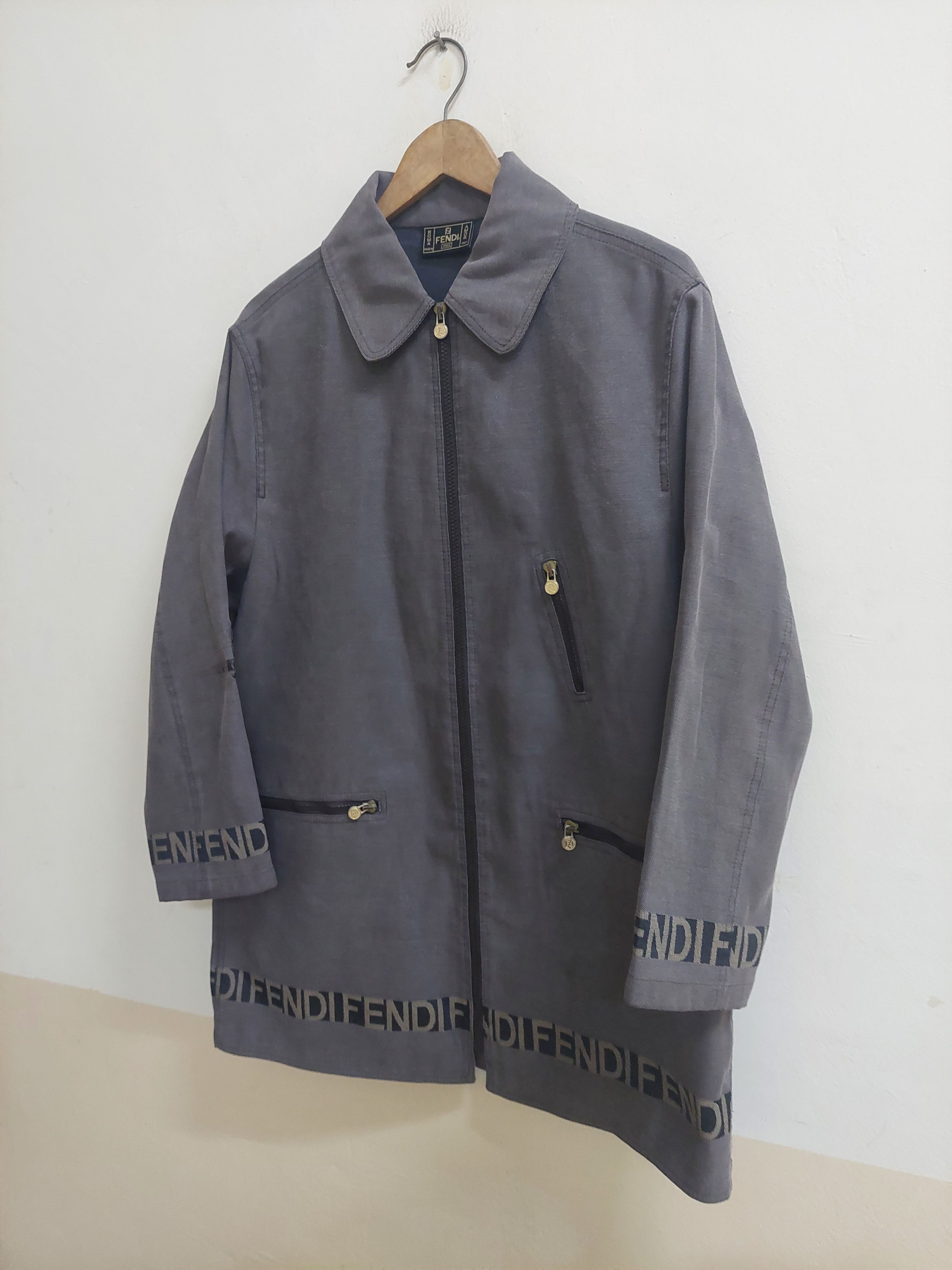 Fendi Vintage Fendi Roma Mid Lenght Jacket Size US M / EU 48-50 / 2 - 4 Thumbnail