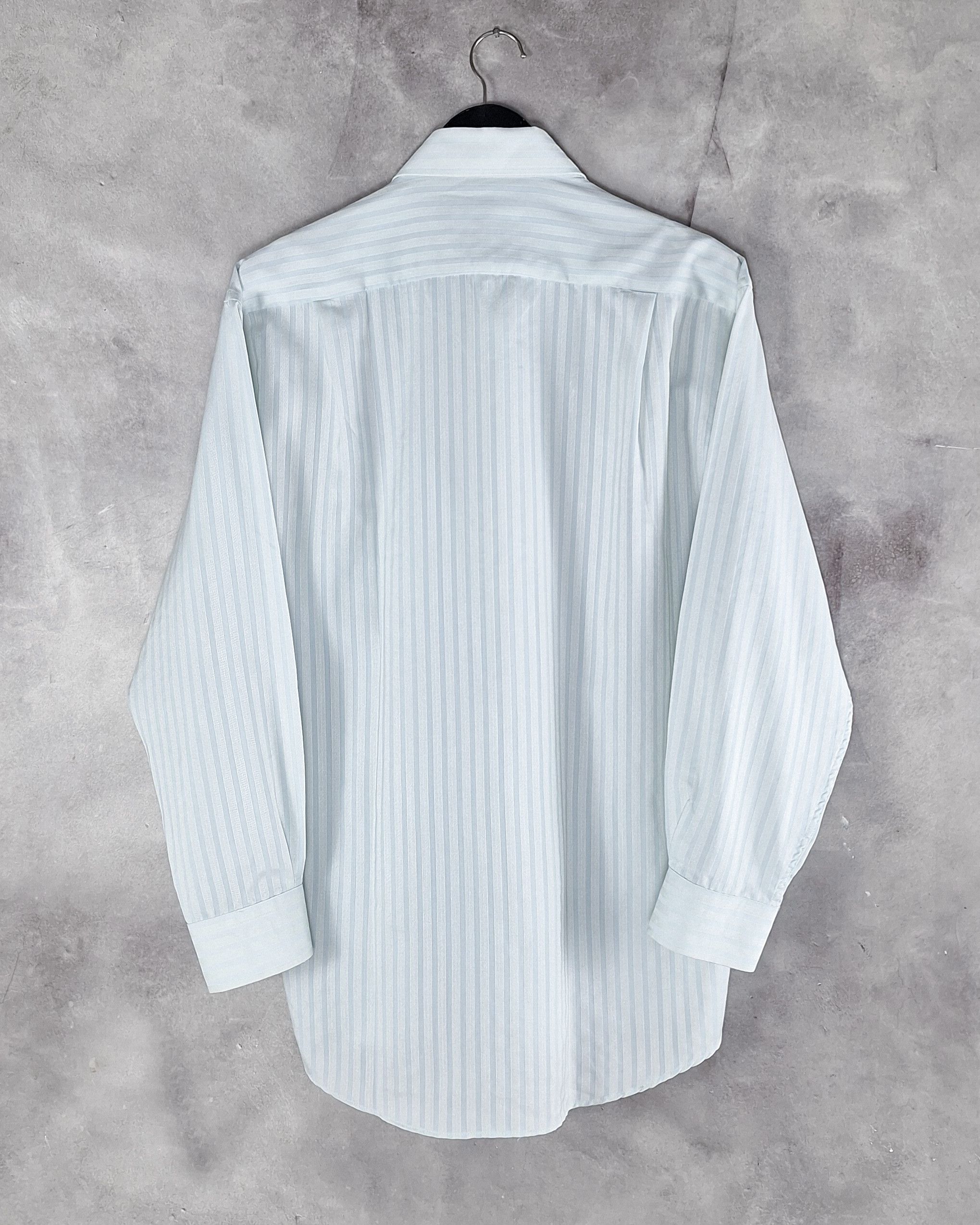 Balenciaga Vintage Balenciaga Striped Shirt Size US L / EU 52-54 / 3 - 7 Thumbnail
