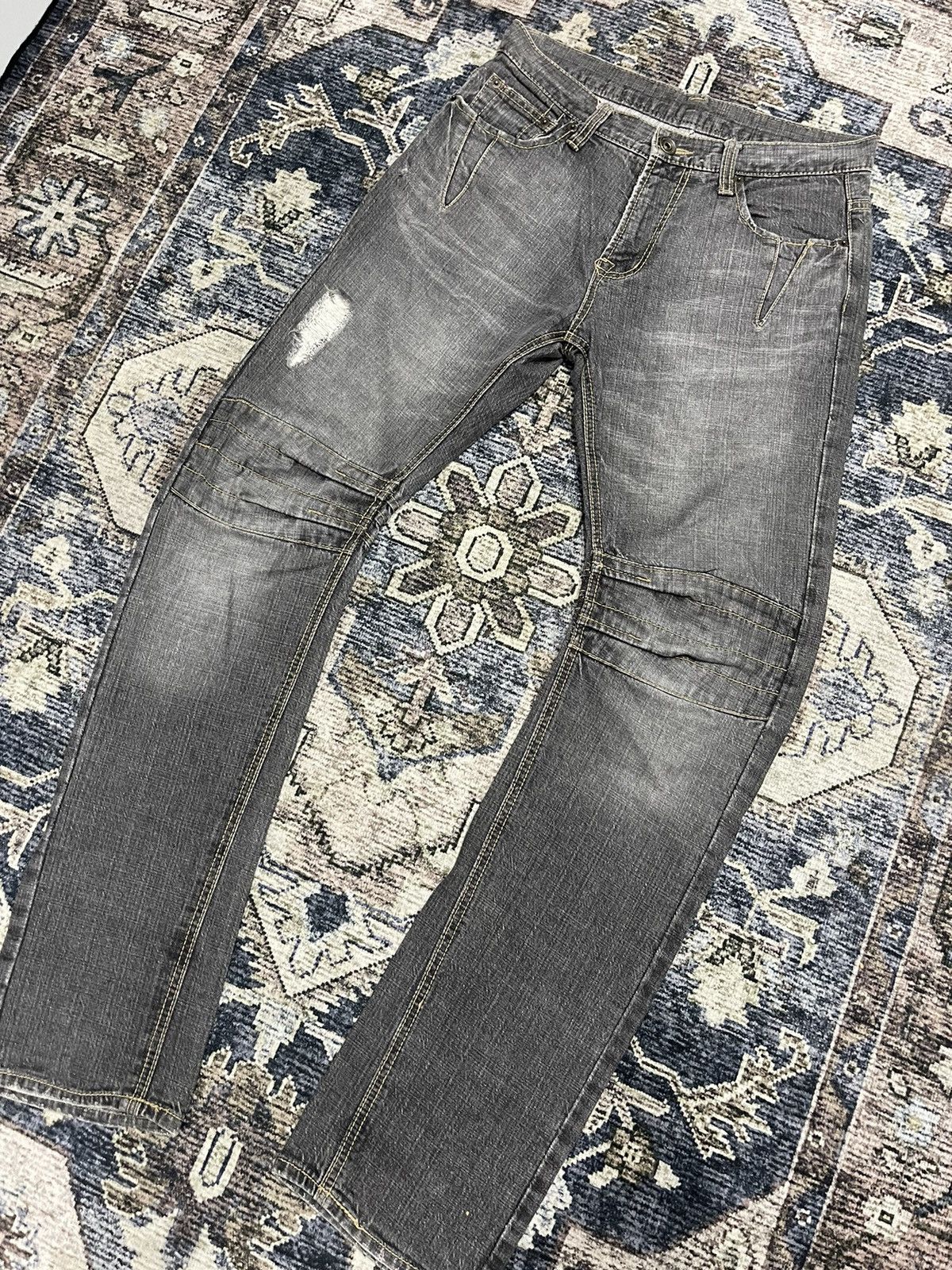 If Six Was Nine × PPFM × Vintage Vintage PPFM Curve Denim Pants Size US 32 / EU 48 - 4 Thumbnail