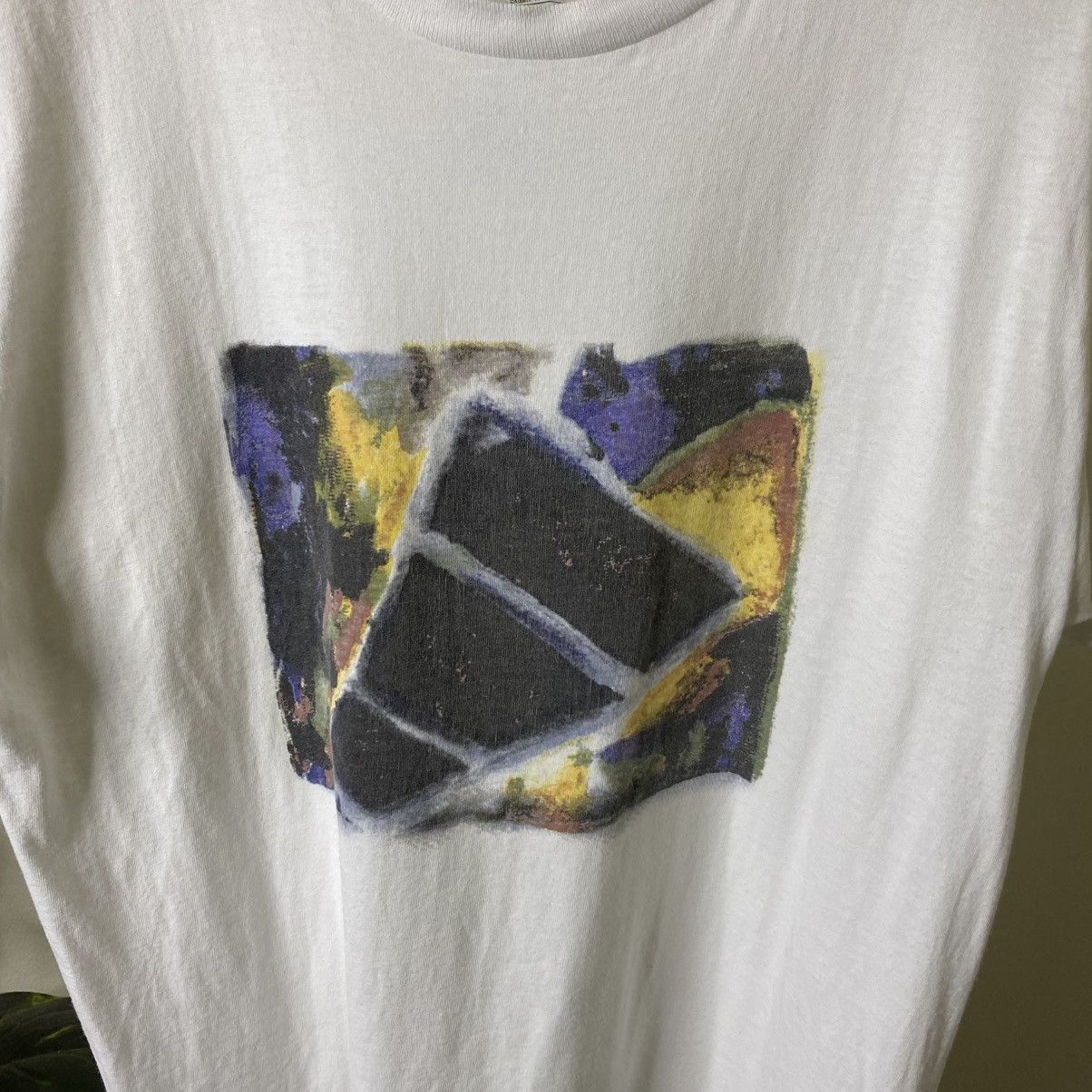 Adidas Vintage 1990s Adidas Art Big Logo T Shirt Size US XL / EU 56 / 4 - 2 Thumbnail