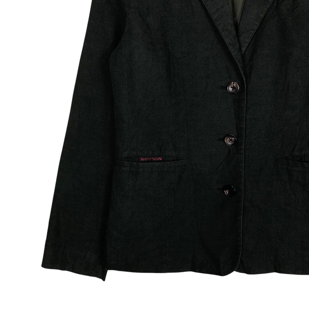 Japanese Brand 📌Vintage Cropped Chore Jacket Button Mademoiselle Non Non Size US M / EU 48-50 / 2 - 5 Thumbnail
