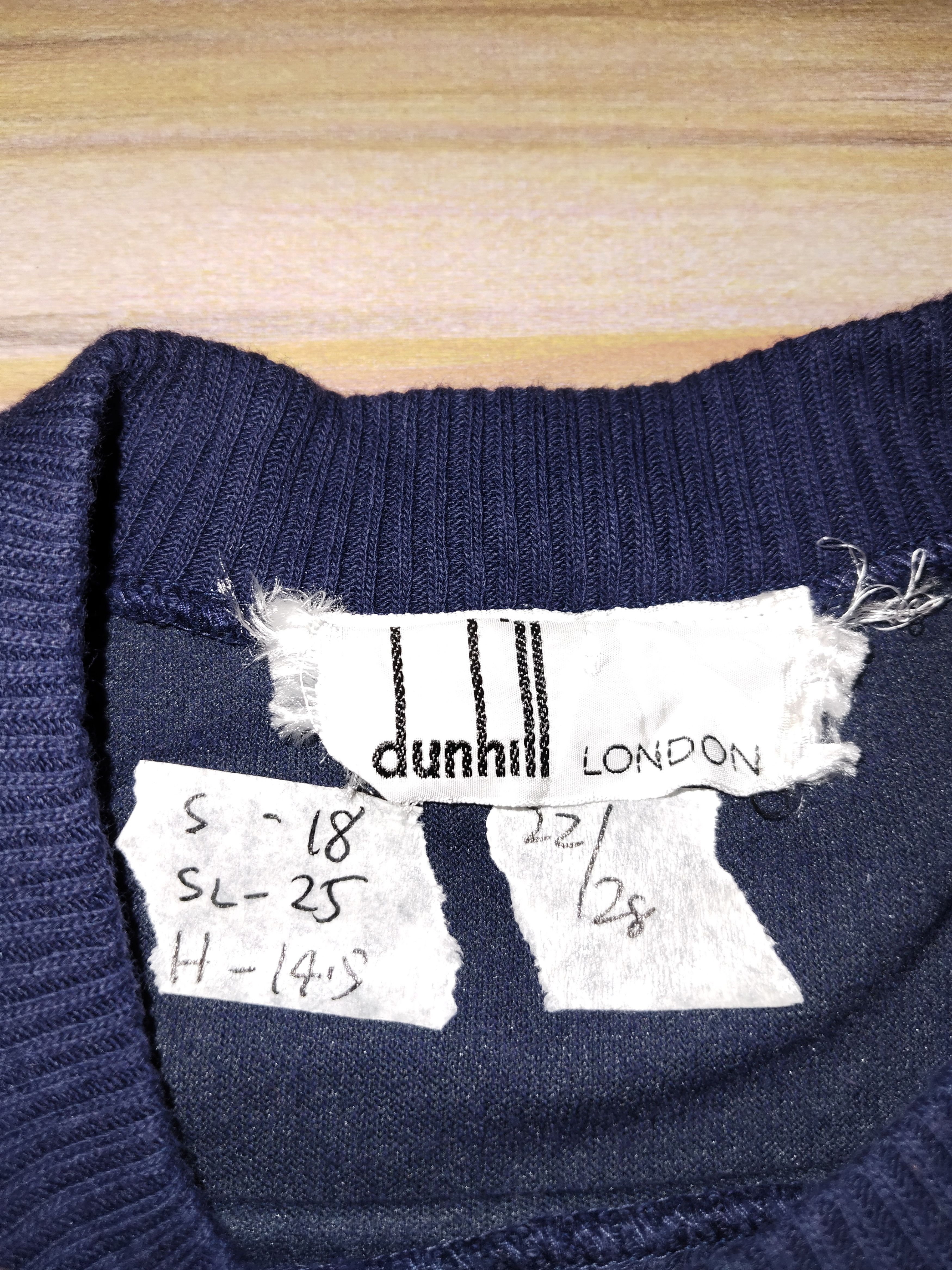 Alfred Dunhill Vintage DUNHILL Velvet Sweatshirt Size US L / EU 52-54 / 3 - 3 Thumbnail