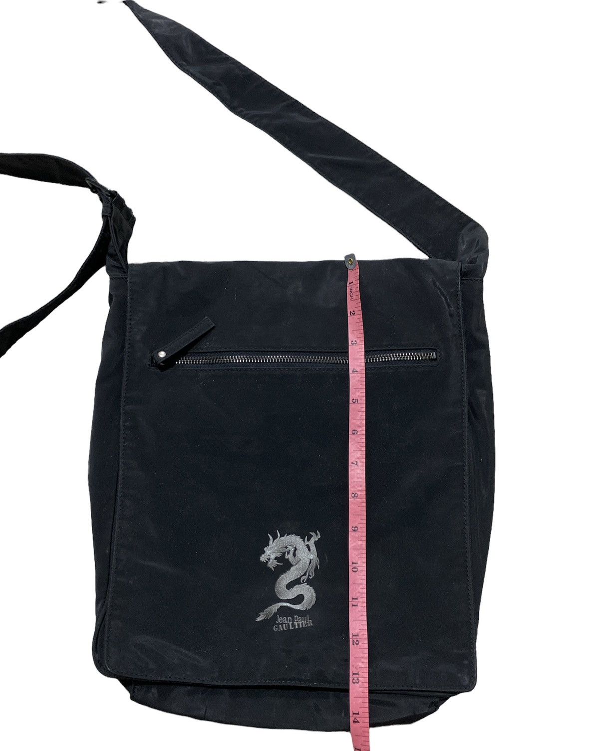 Jean Paul Gaultier Jean Paul Gualtier Iconic dragon Embosses Sling bag Size ONE SIZE - 11 Thumbnail